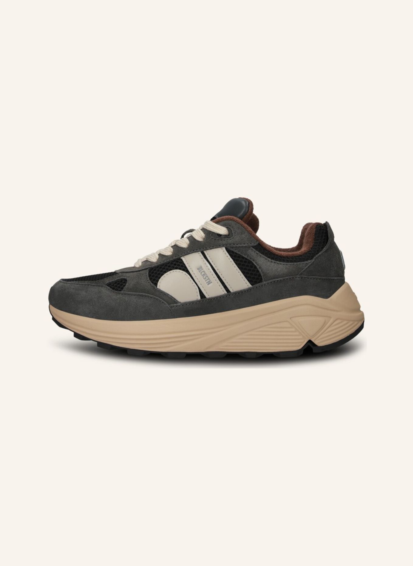 BLACKSTONE Sneaker: GRAU