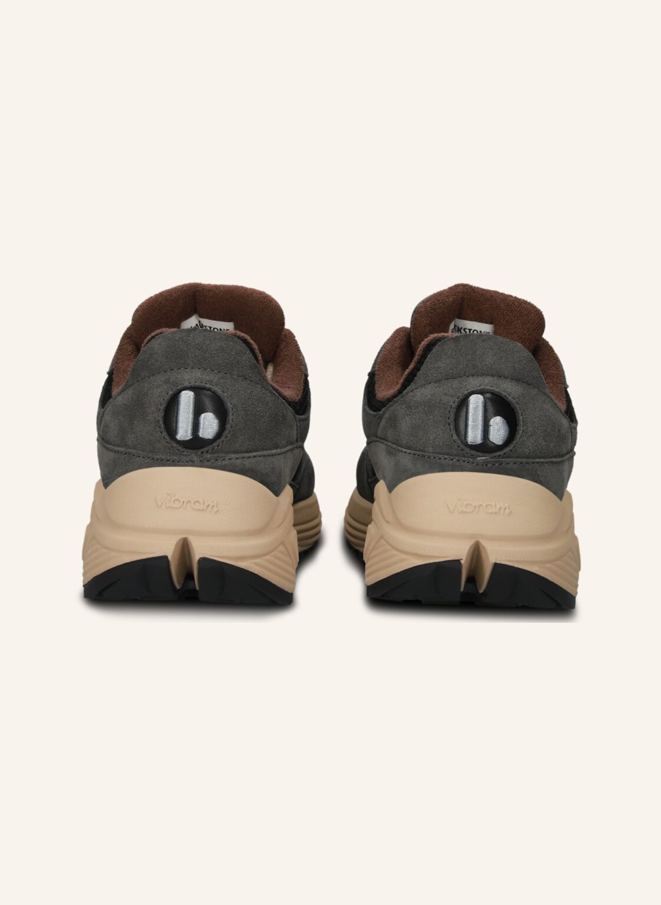 BLACKSTONE Sneaker: GRAU