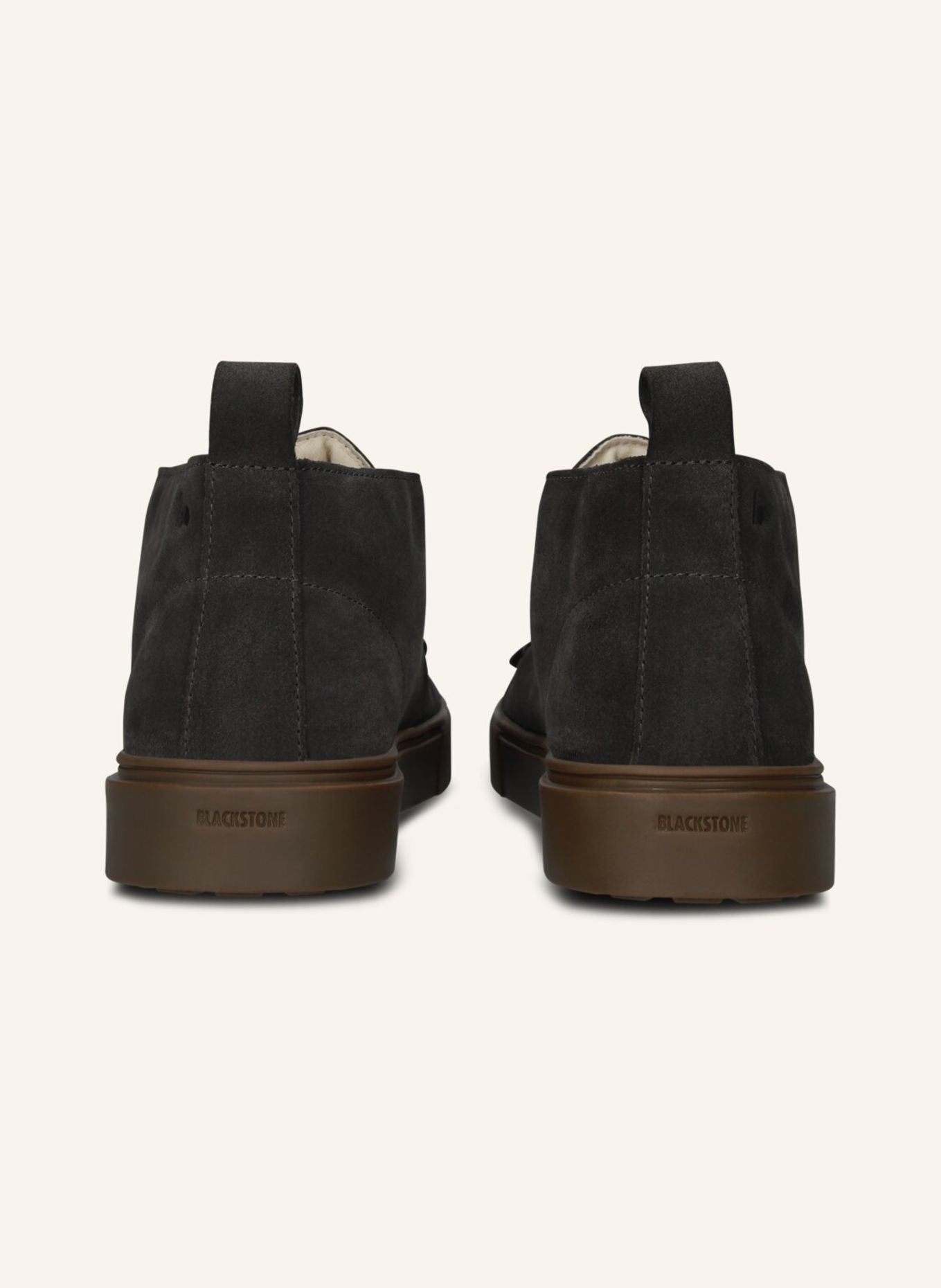 BLACKSTONE Chukka: DUNKELGRAU