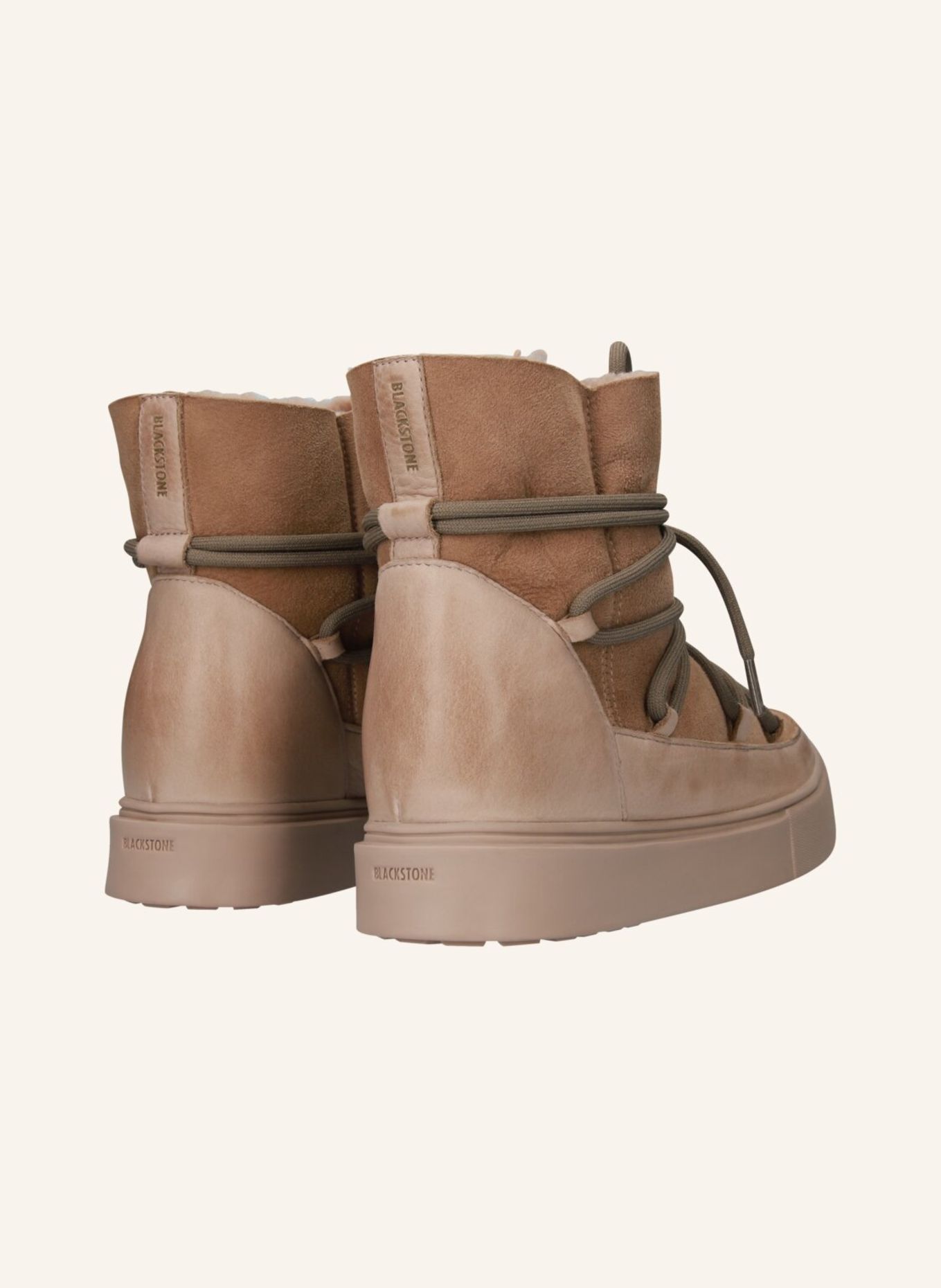 BLACKSTONE Schnürboots: HELLBRAUN