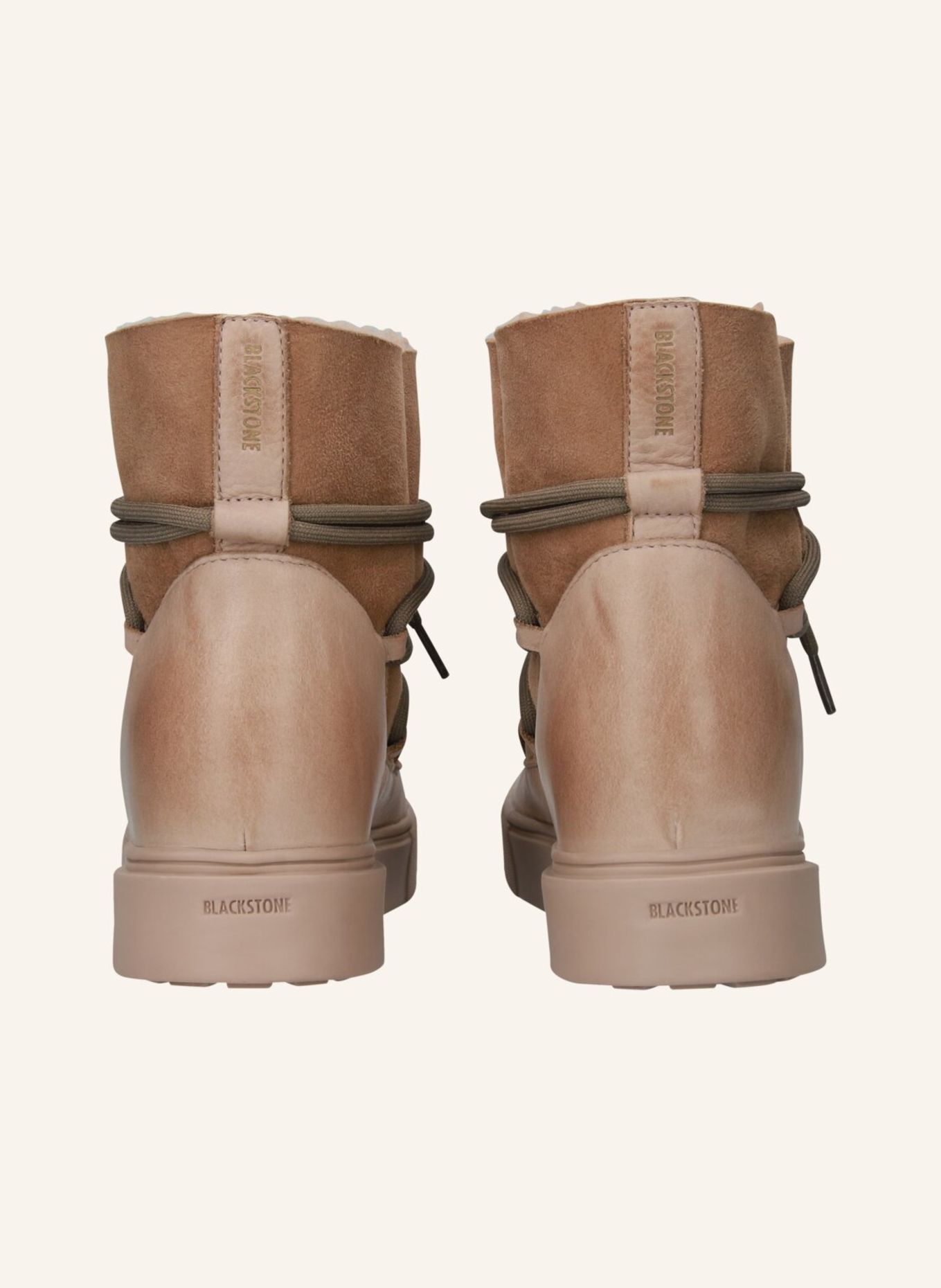 BLACKSTONE Schnürboots: HELLBRAUN