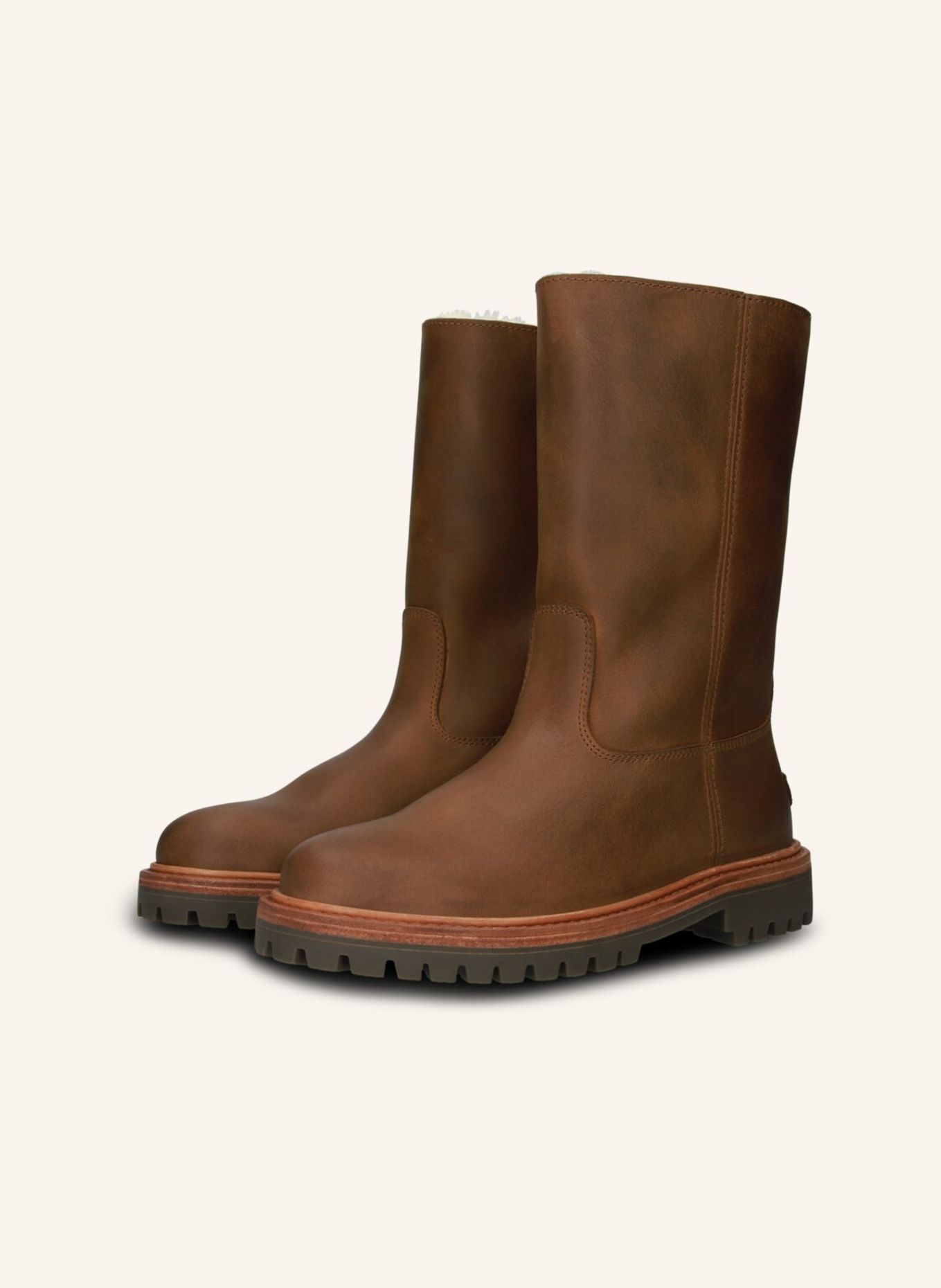 BLACKSTONE Schnürboots: BRAUN