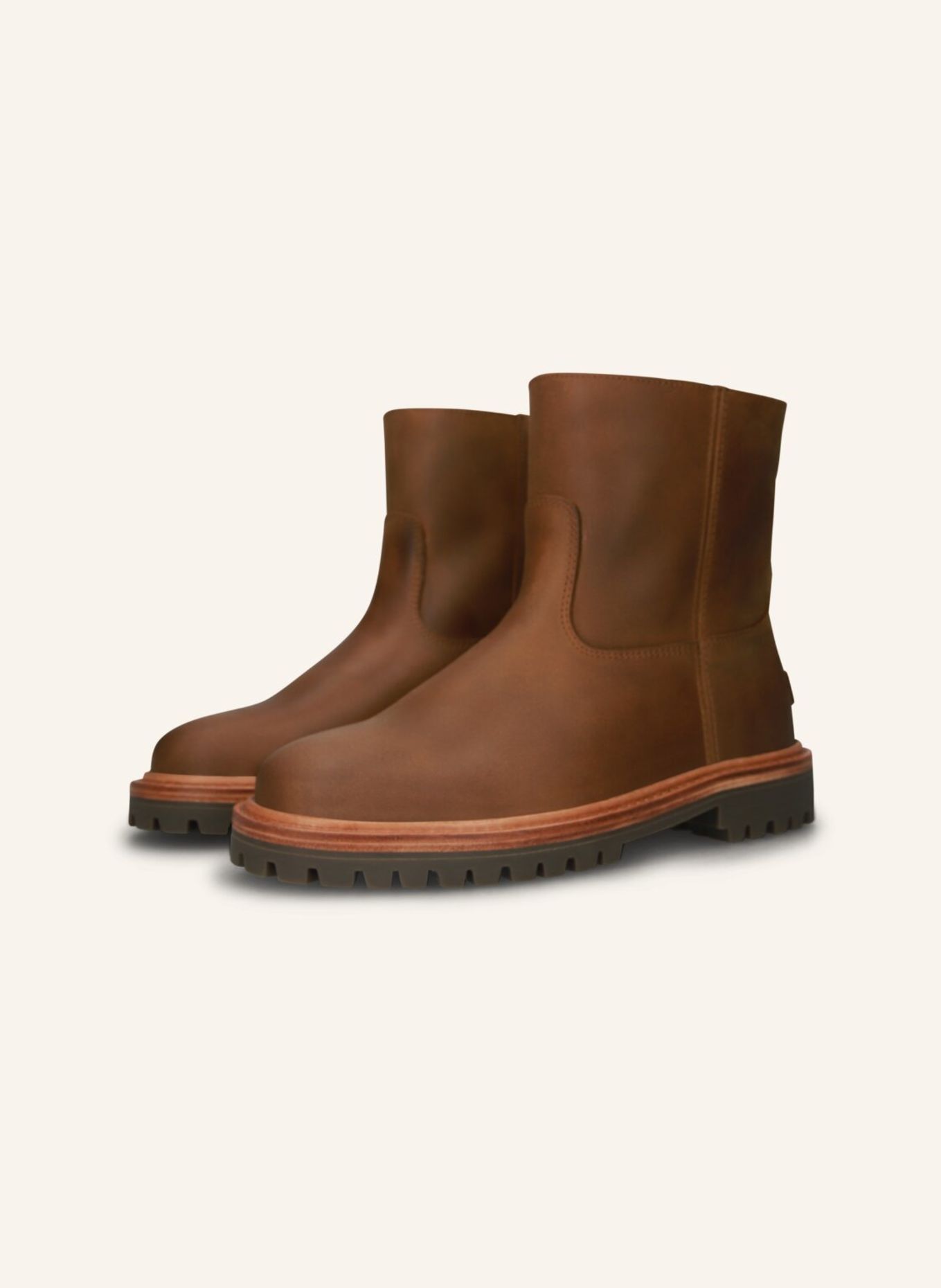 BLACKSTONE Schnürboots: BRAUN