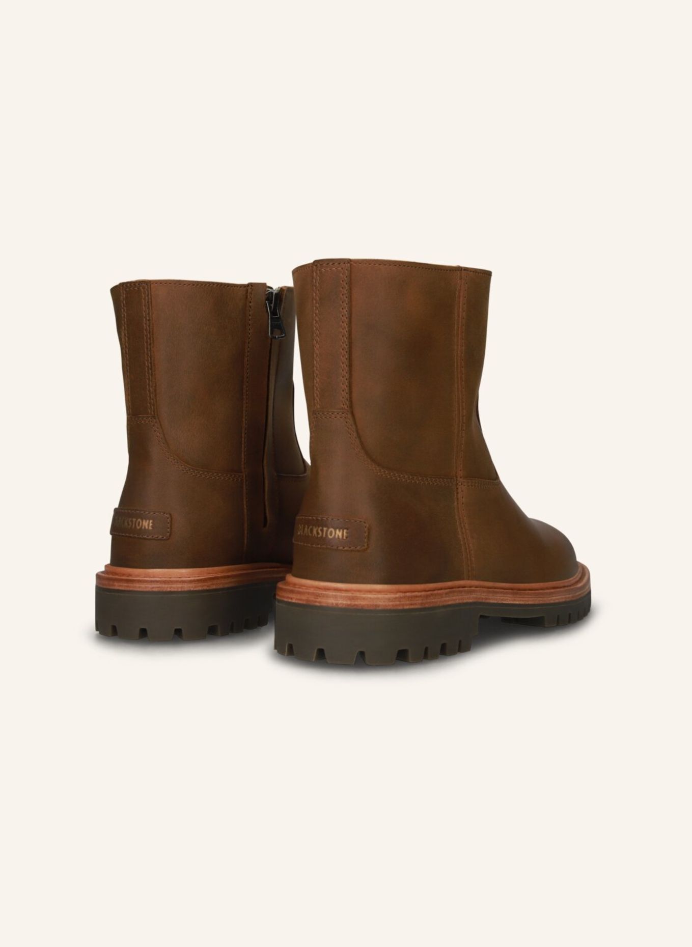 BLACKSTONE Schnürboots: BRAUN