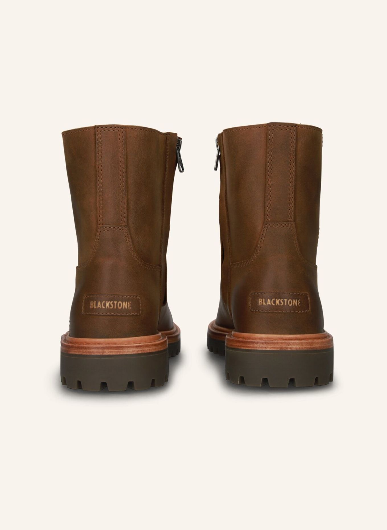 BLACKSTONE Schnürboots: BRAUN