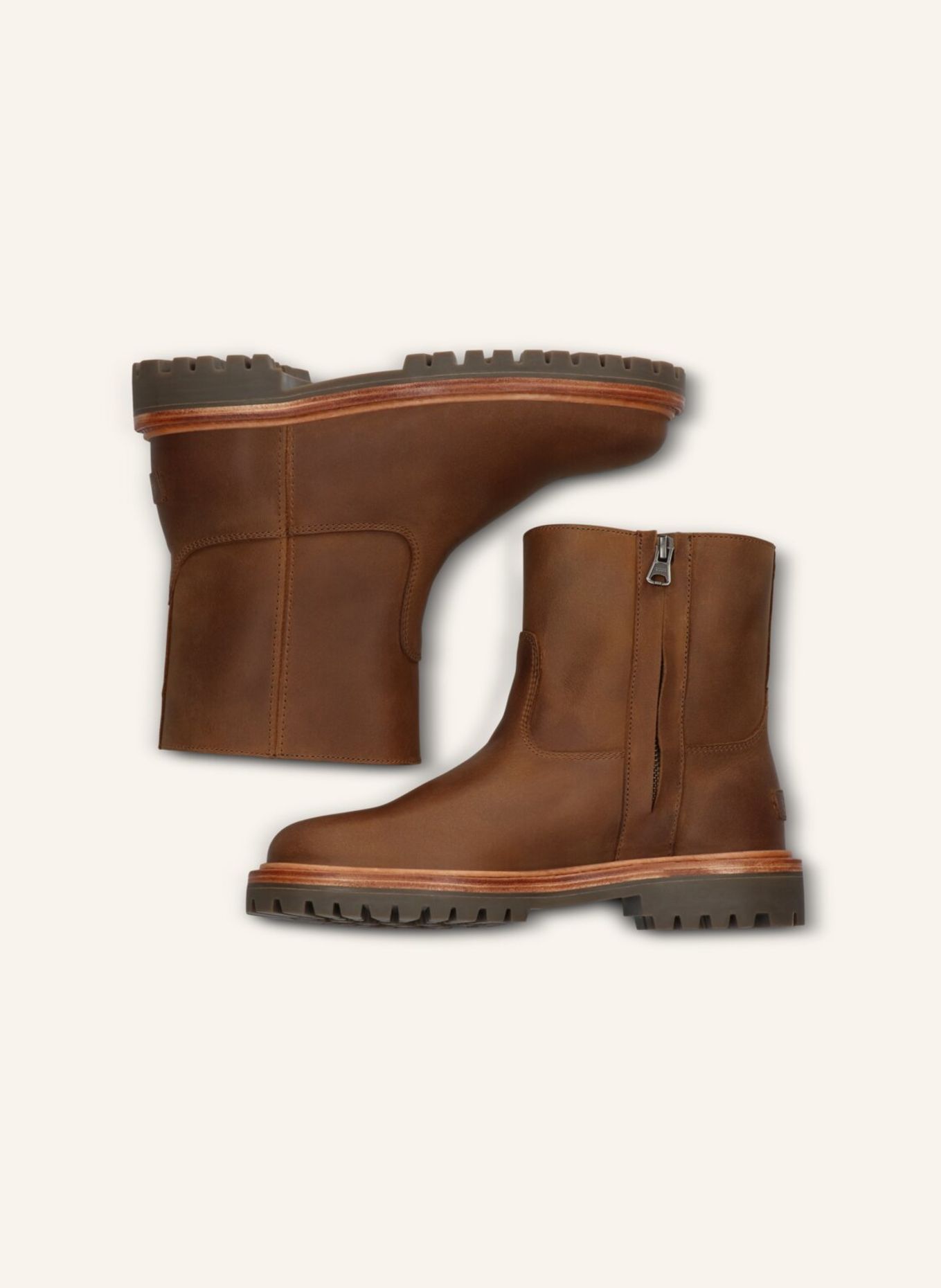BLACKSTONE Schnürboots: BRAUN