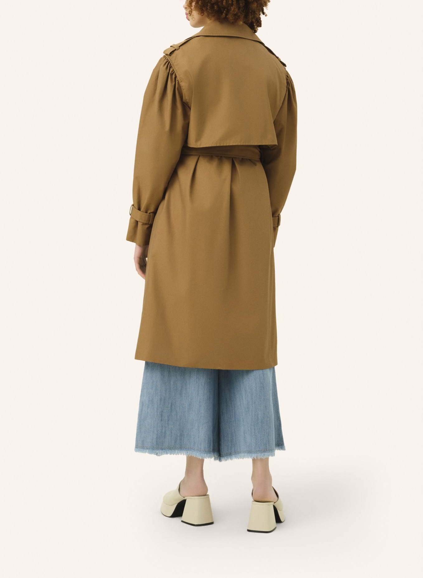 Malej Trench Mantel, Farbe: CAMEL (Bild 4)