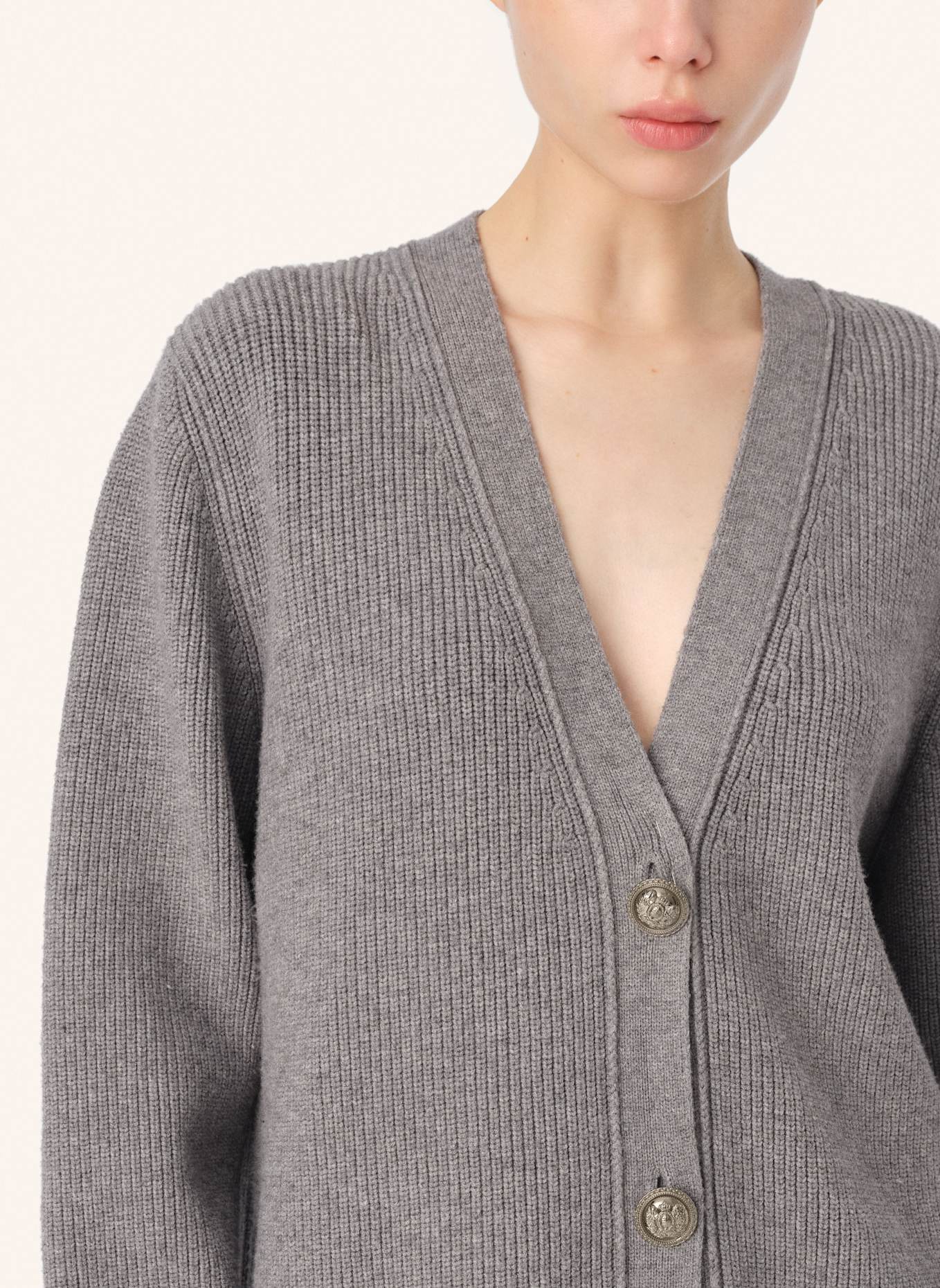 Malej Cardigan, Farbe: GRAU (Bild 3)