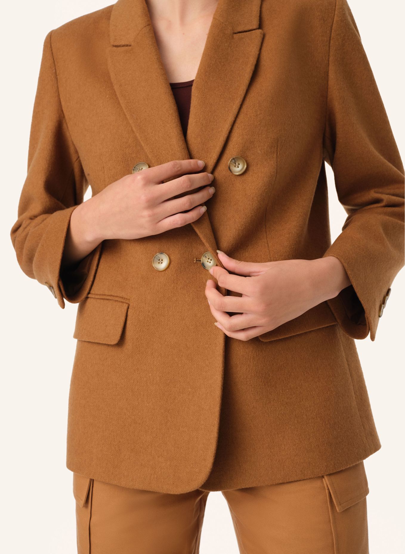 Malej Blazer, Farbe: CAMEL (Bild 3)