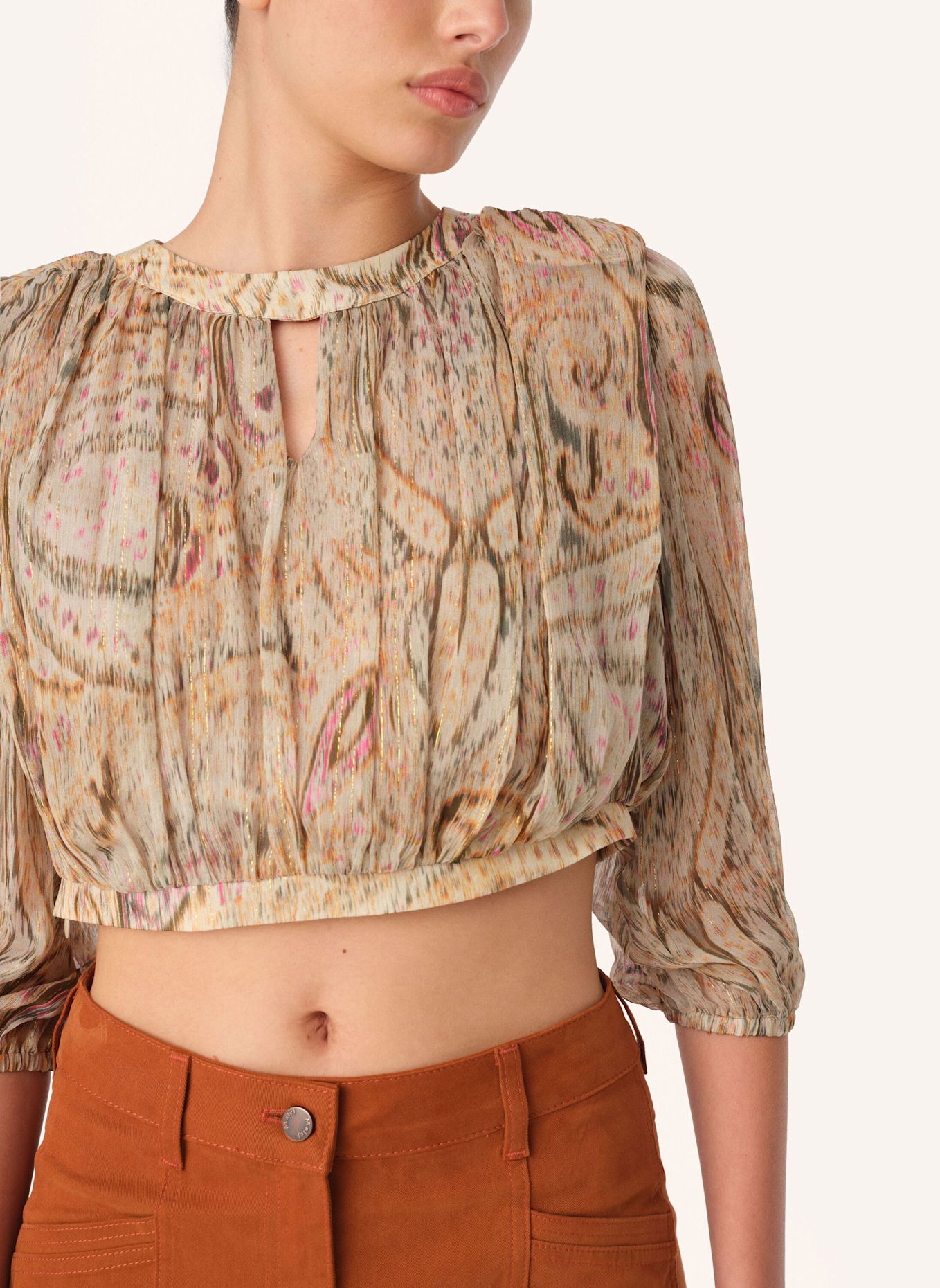 Malej Bluse, Farbe: BEIGE (Bild 3)