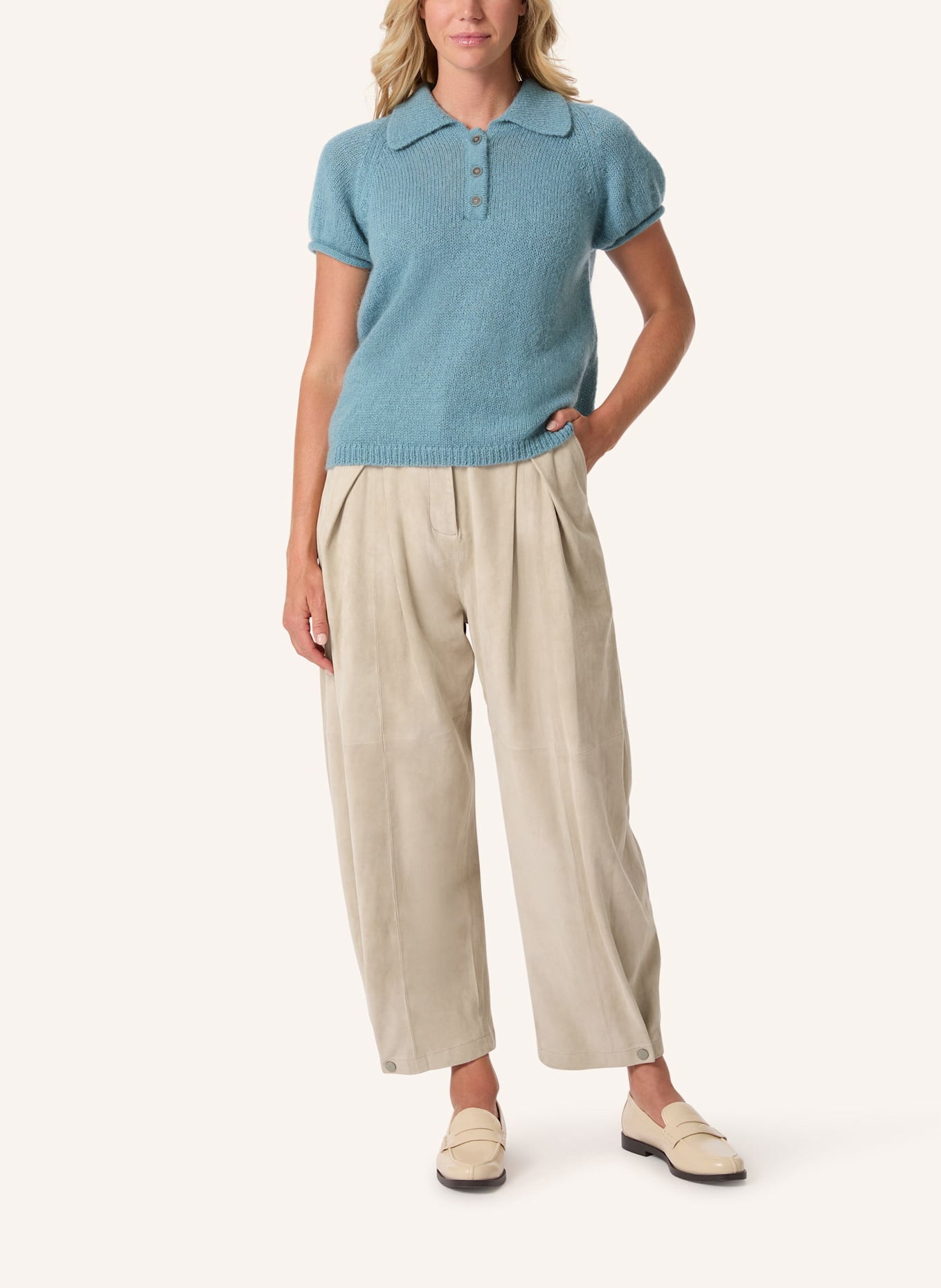 Malej Pullover: HELLBLAU