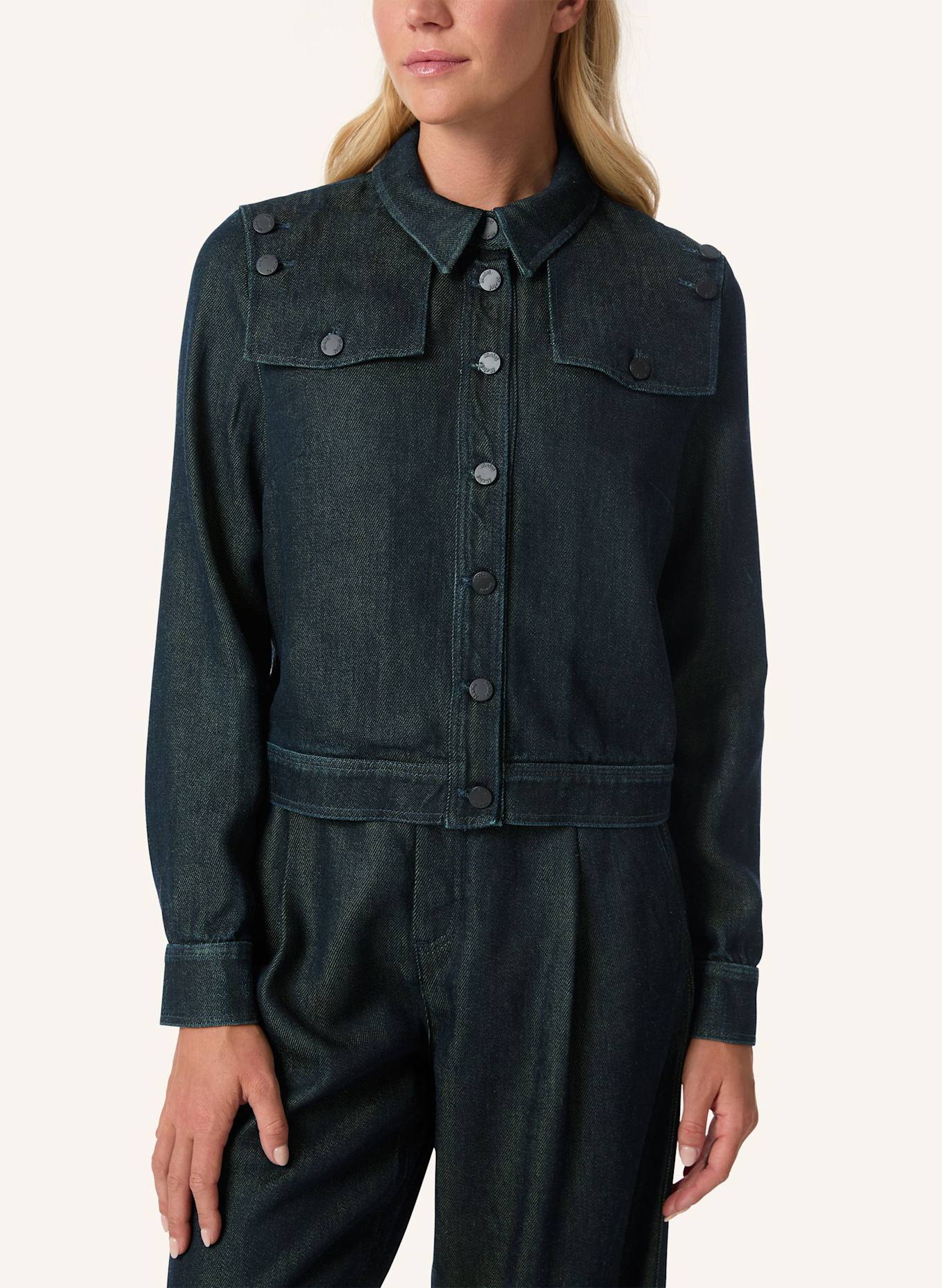 Malej Jacke: BLAU/ GELB