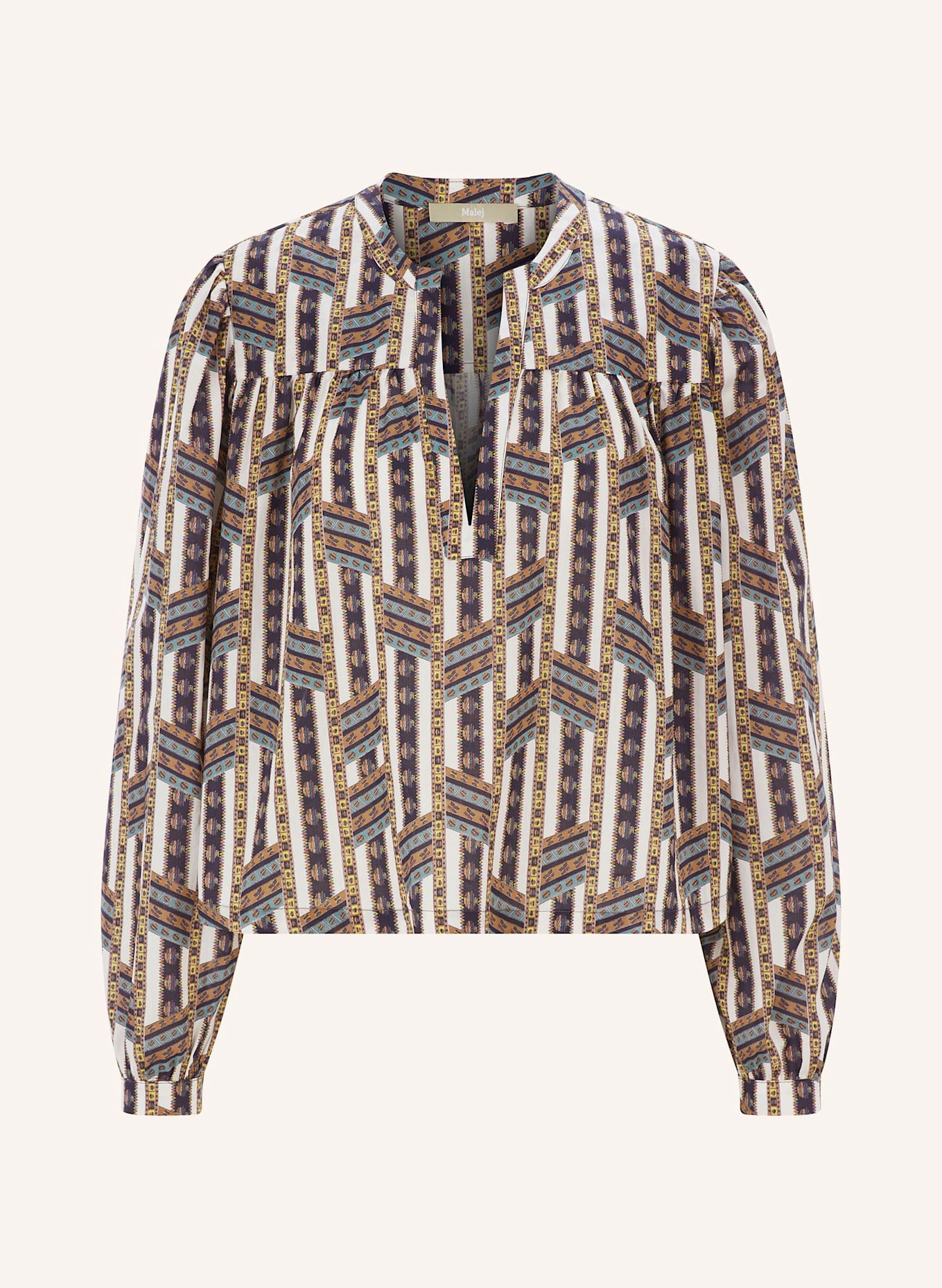 Malej Bluse: DUNKELROT/ DUNKELBLAU/ CAMEL/ ECRU