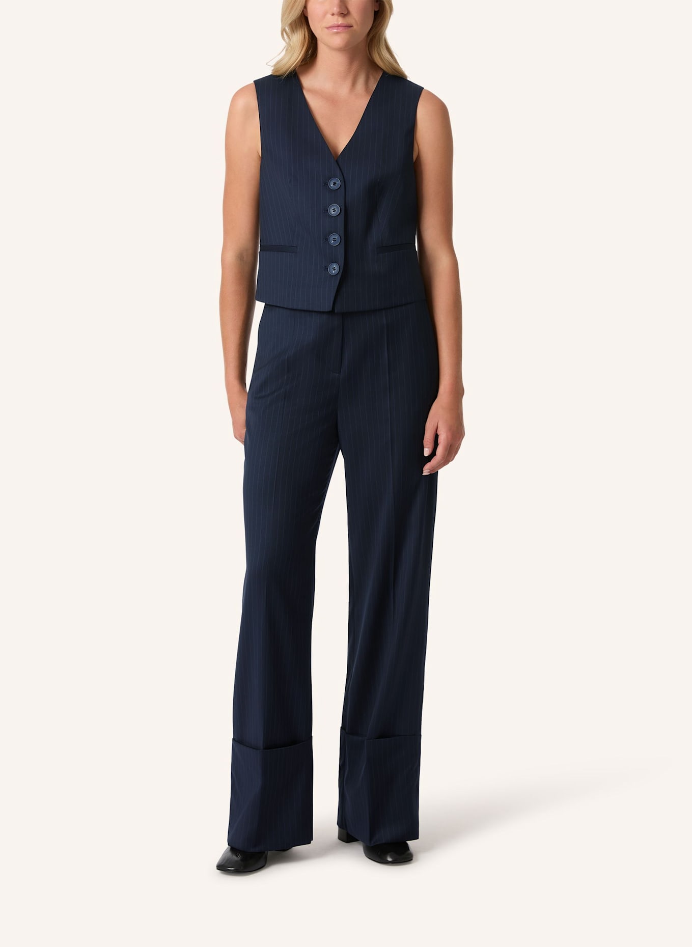 Malej Weste: DUNKELBLAU/ DUNKELLILA