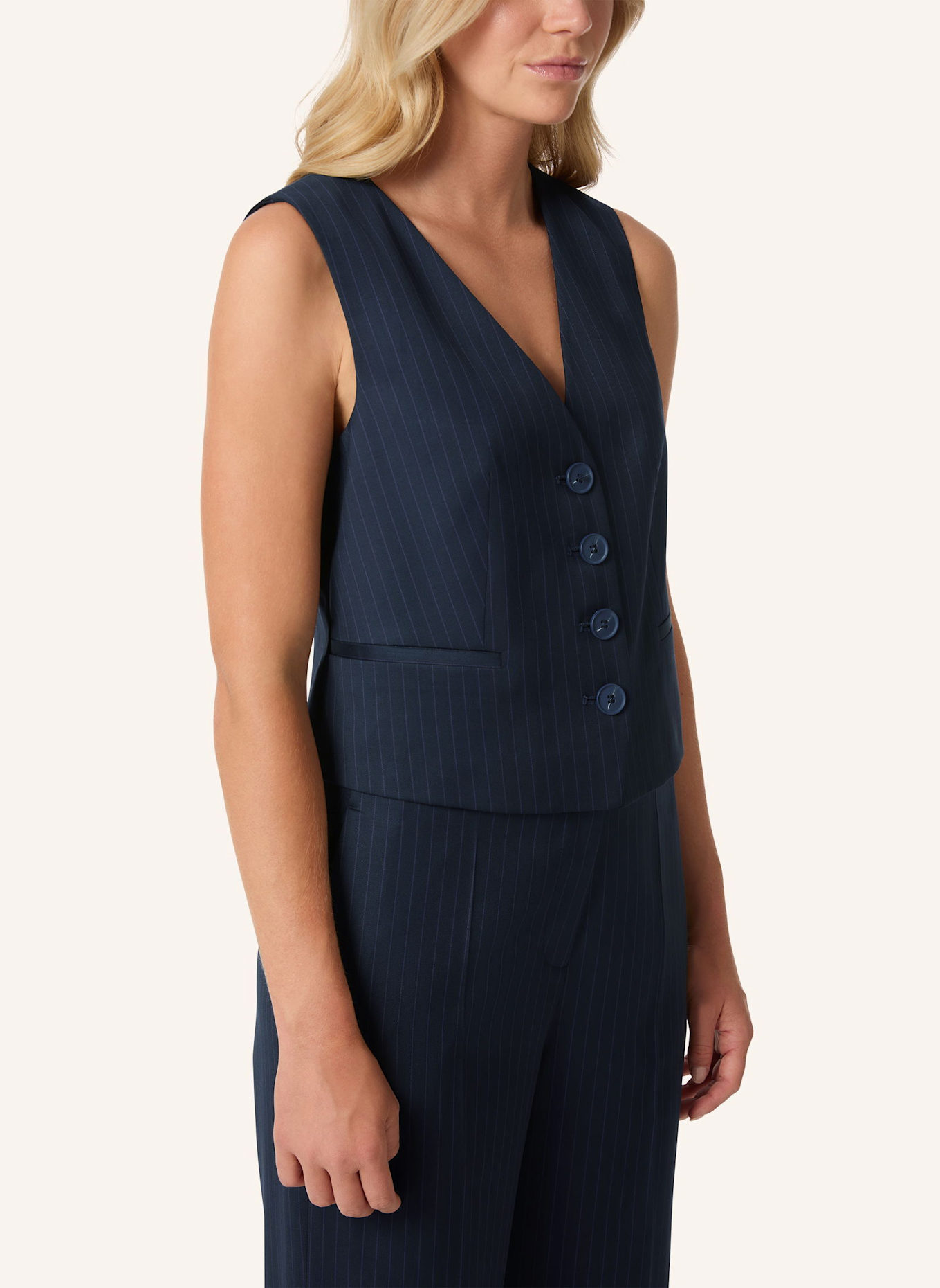 Malej Weste: DUNKELBLAU/ DUNKELLILA