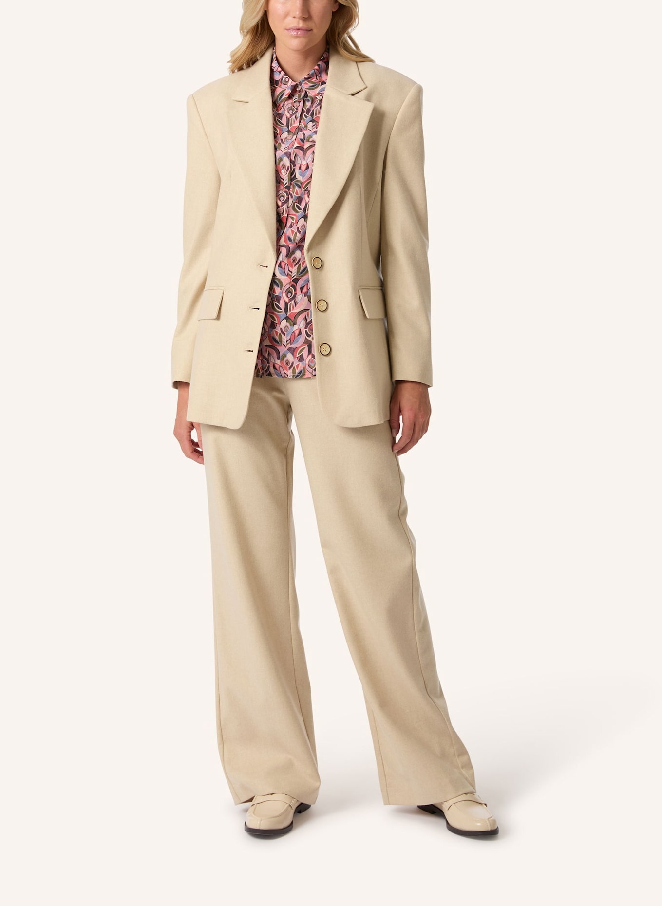 Malej Blazer: BEIGE/ BRAUN