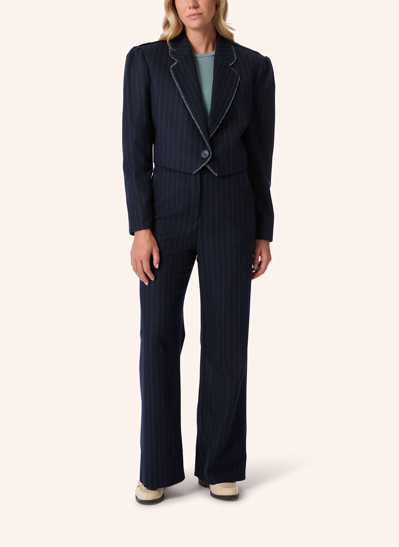 Malej Blazer: DUNKELBLAU/ HELLBLAU