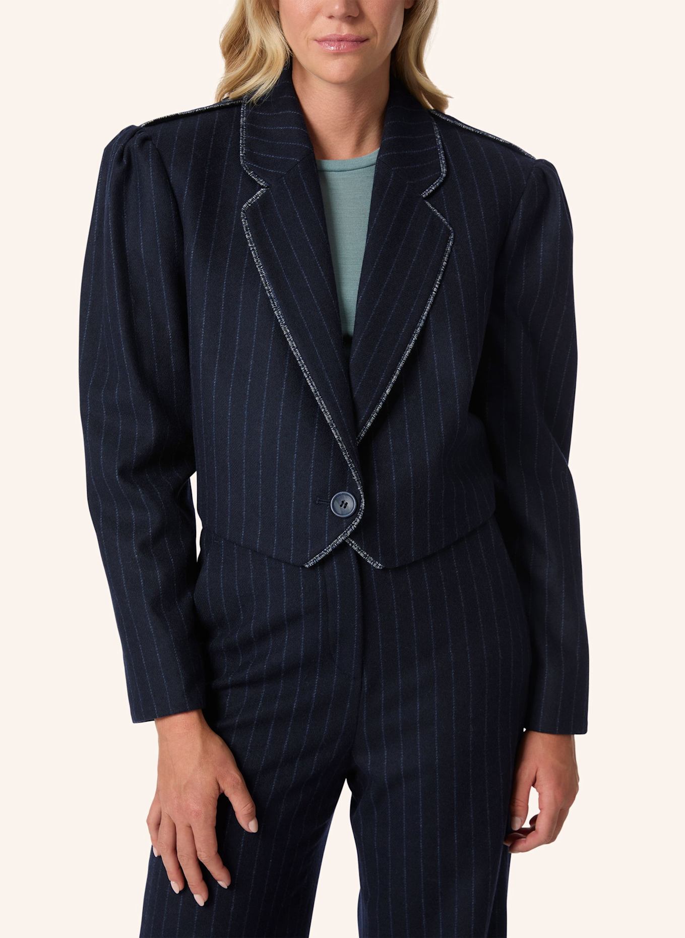 Malej Blazer: DUNKELBLAU/ HELLBLAU