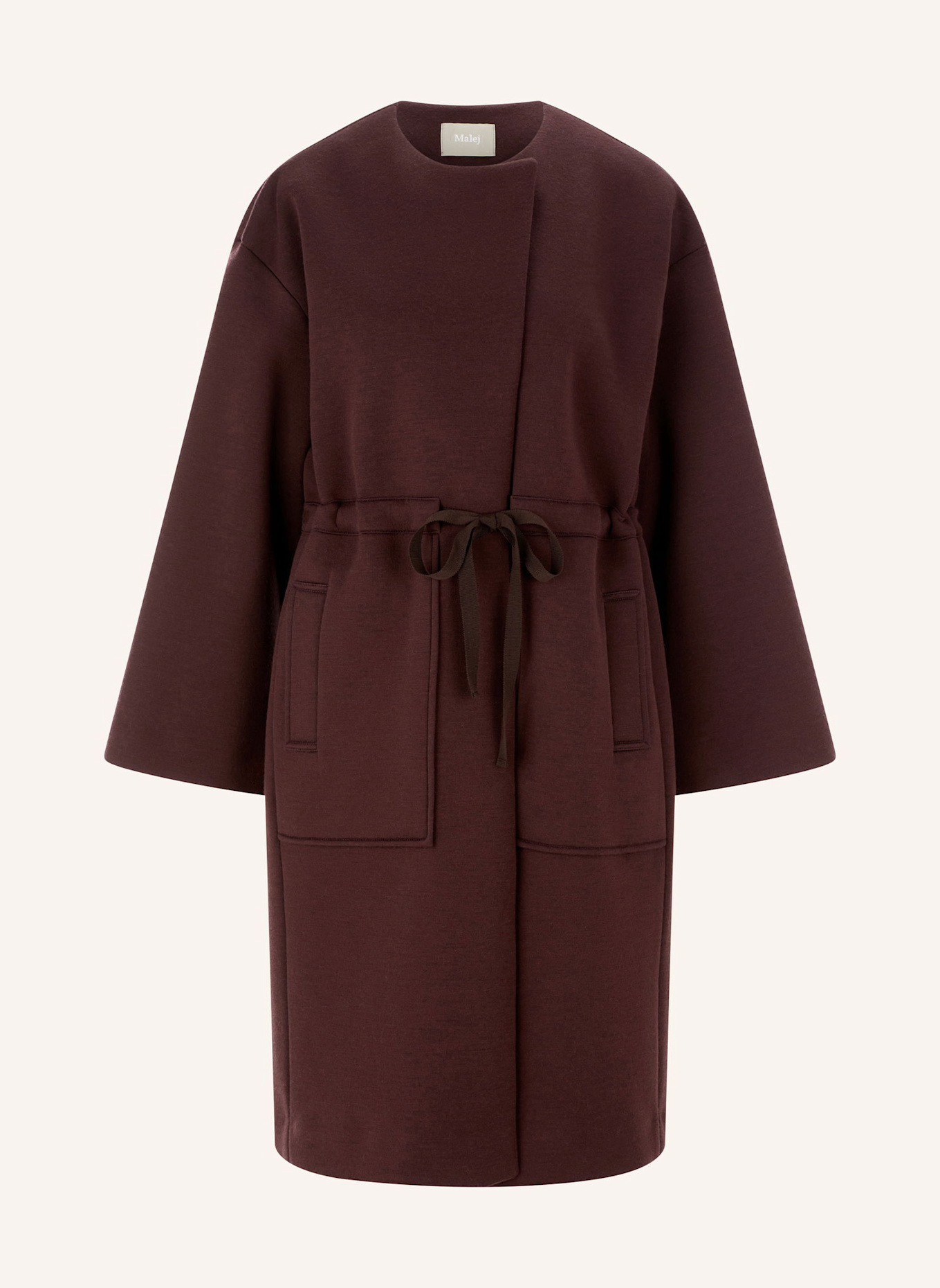 Malej Mantel: DUNKELROT