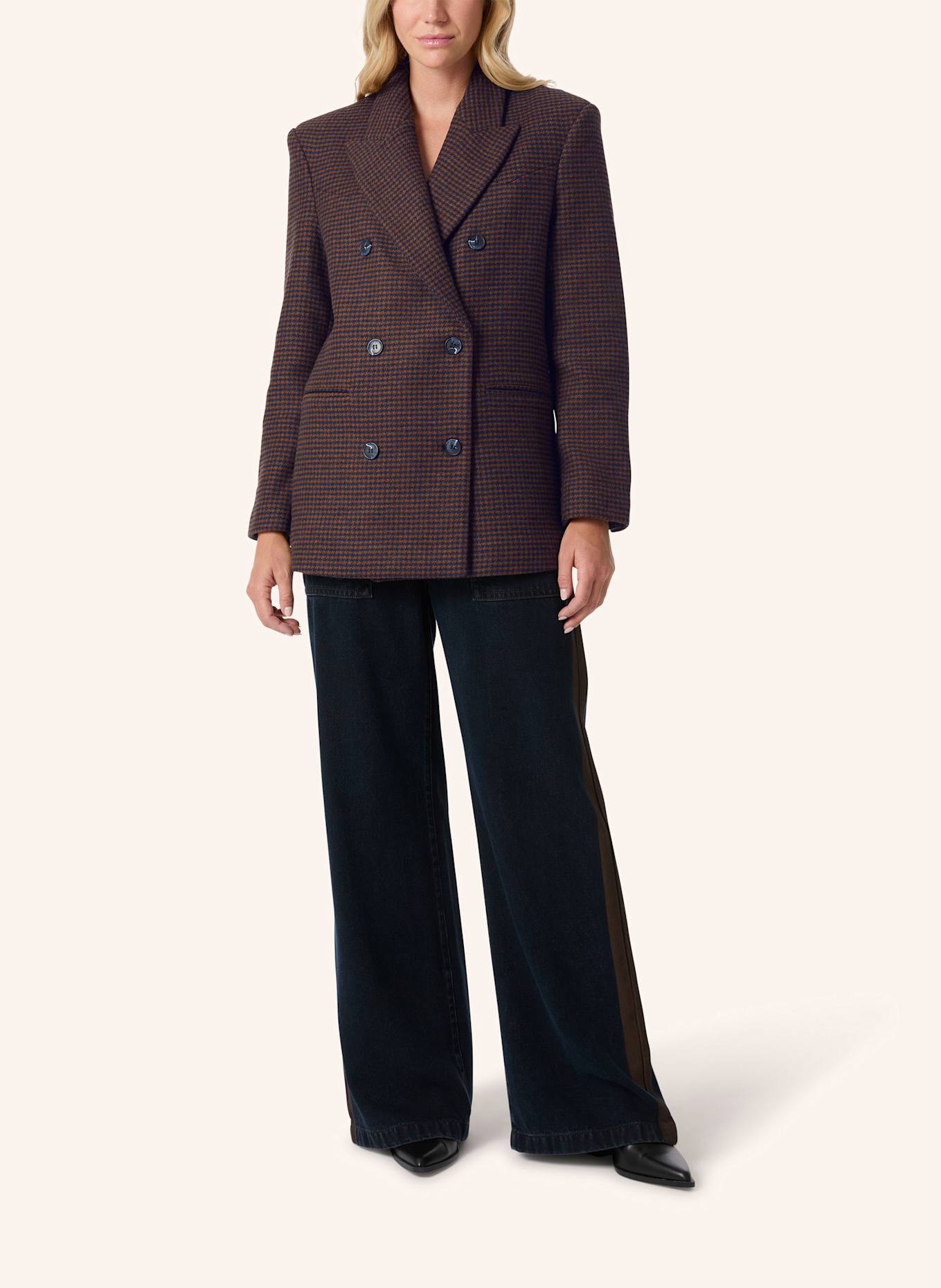 Malej Jacke: CAMEL/ DUNKELBLAU