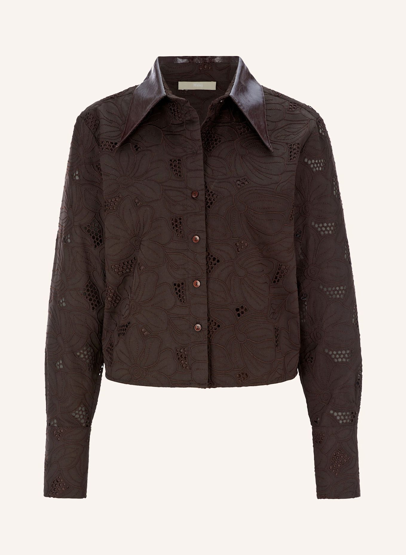 Malej Bluse: DUNKELBRAUN