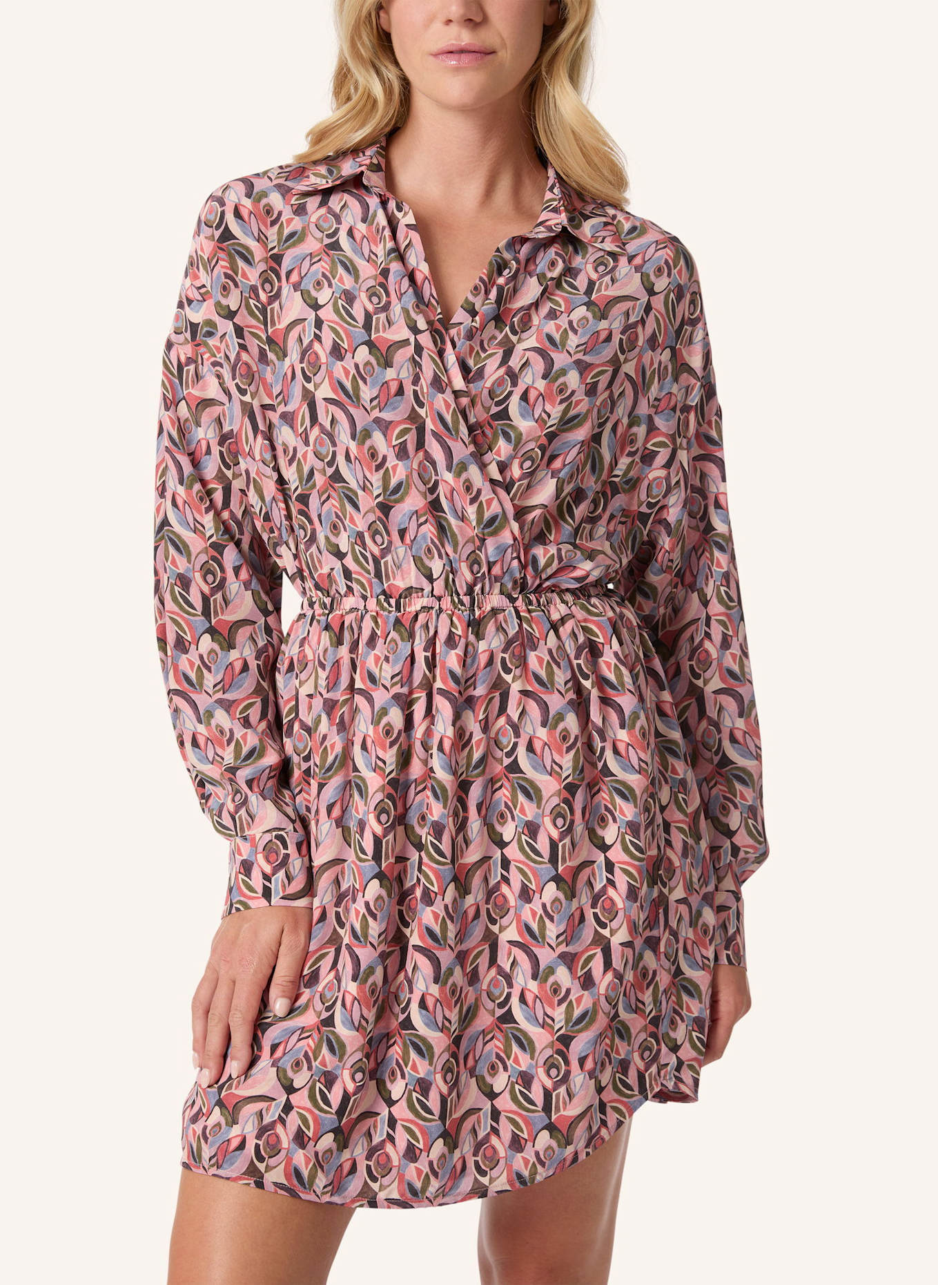 Malej Kleid: ROSÉ/ LACHS