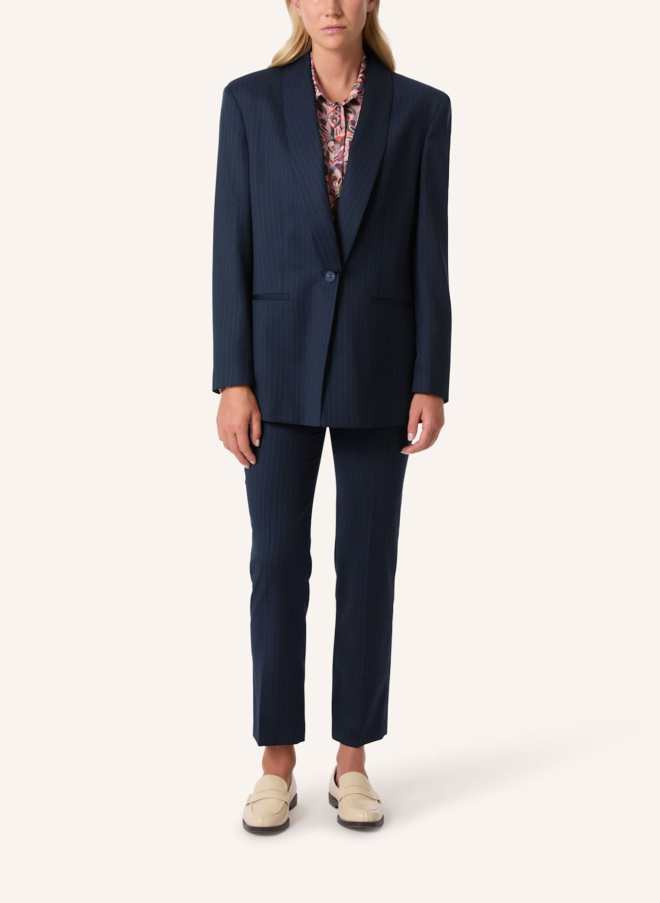 Malej Blazer: DUNKELBLAU/ DUNKELLILA