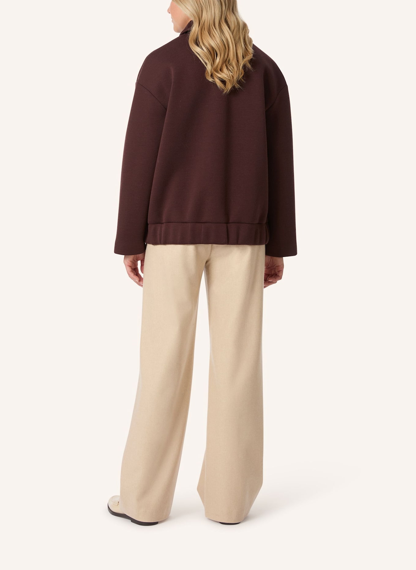 Malej Blouson: DUNKELROT