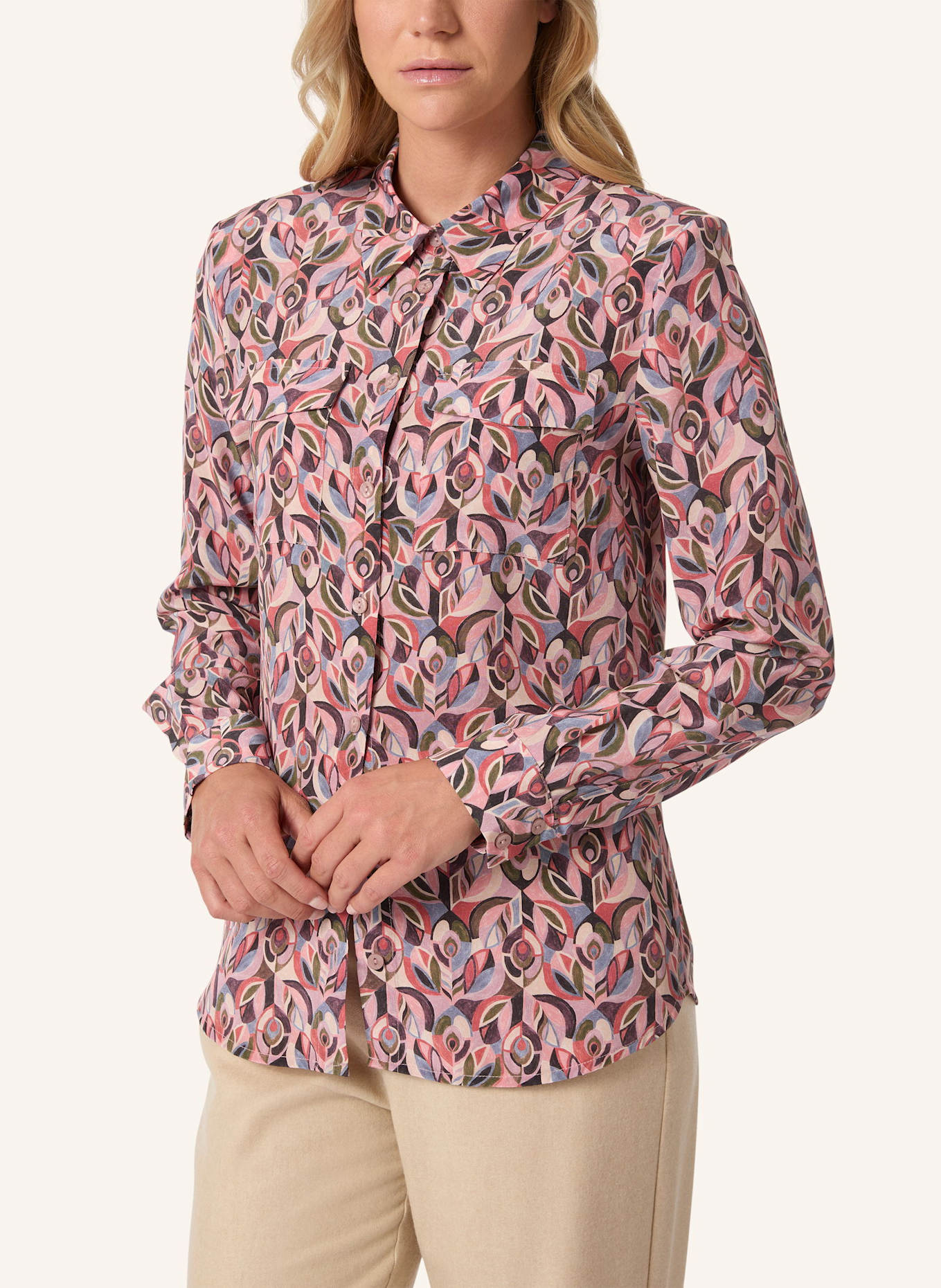 Malej Bluse: ROSÉ/ LACHS