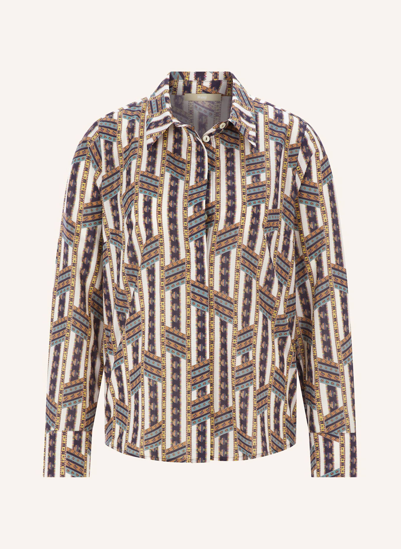 Malej Bluse: DUNKELROT/ DUNKELBLAU/ CAMEL/ ECRU