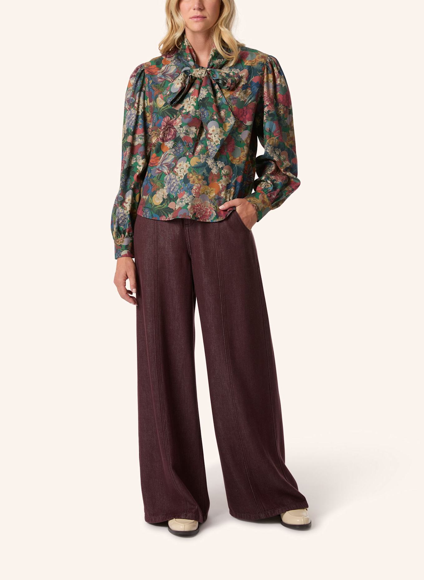 Malej Bluse: DUNKELROT/ DUNKELGELB/ DUNKELLILA