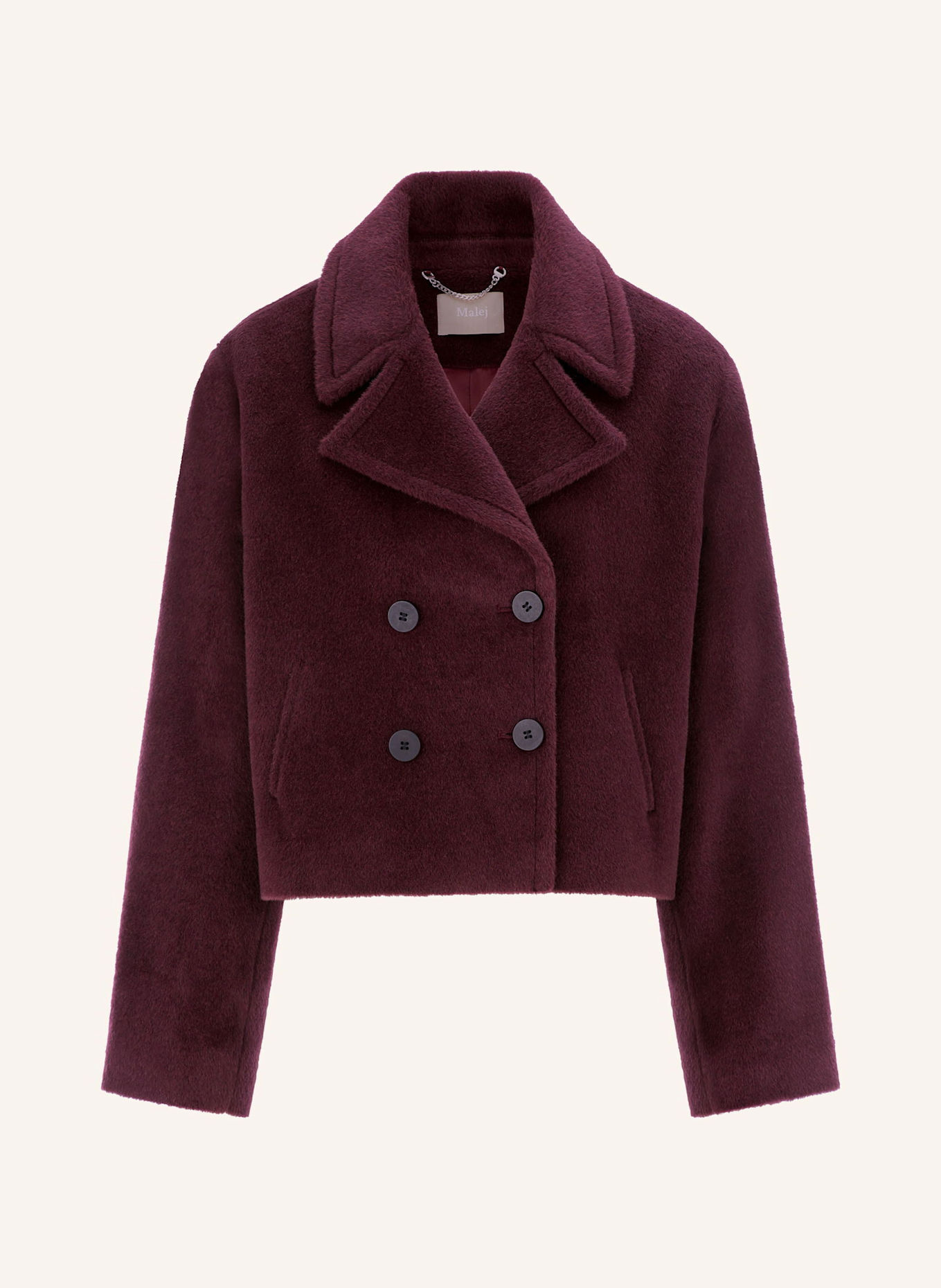 Malej Jacke: DUNKELROT