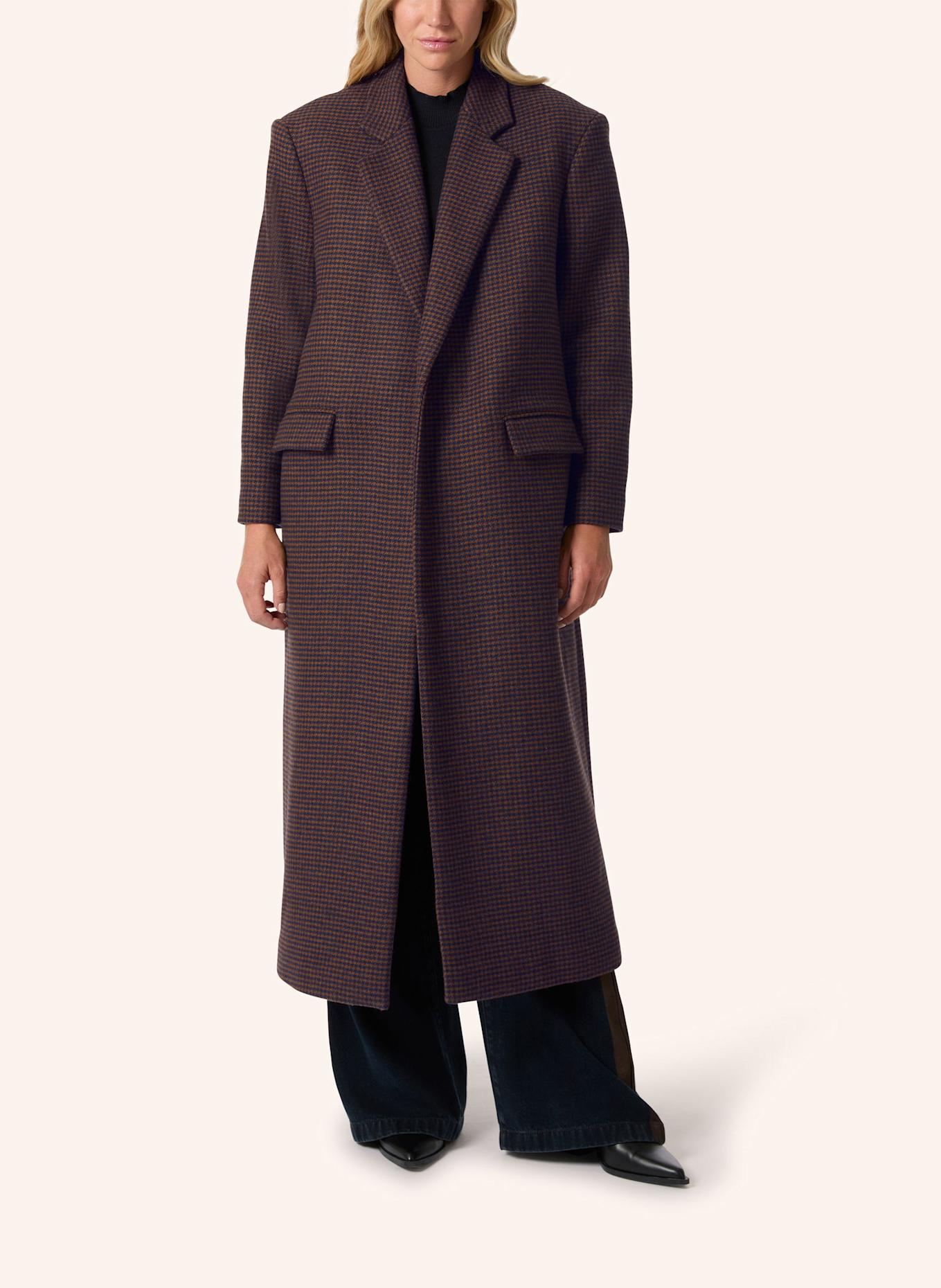 Malej Mantel: CAMEL/ DUNKELBLAU