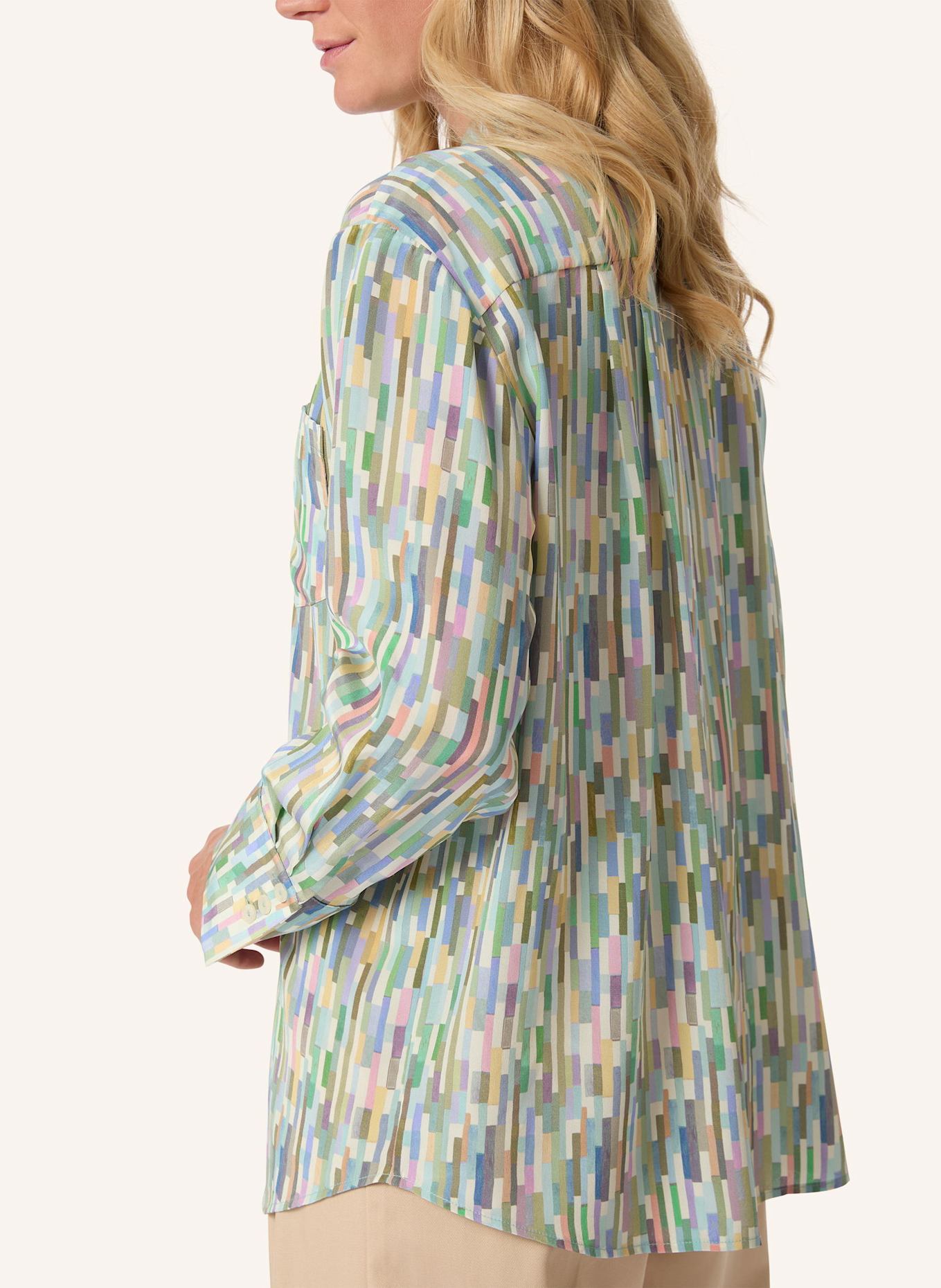 Malej Bluse: HELLBLAU/ MINT/ ECRU