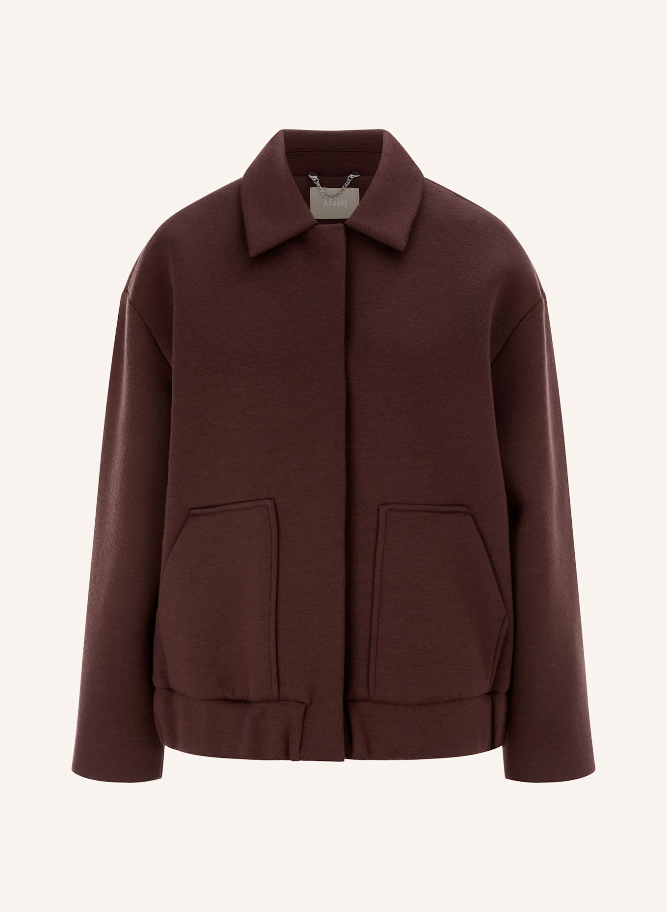 Malej Blouson: DUNKELROT