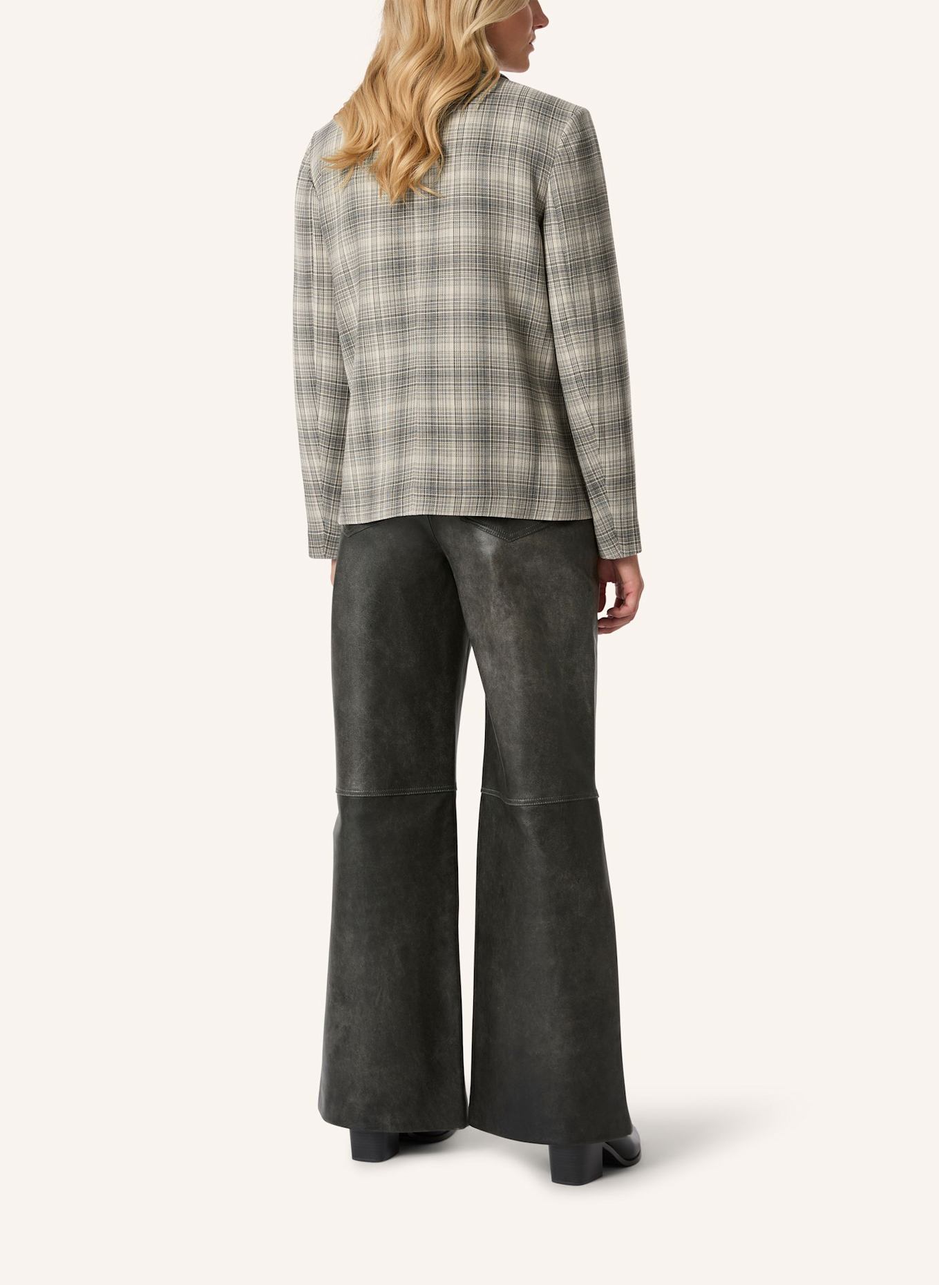 Malej Blazer: GRAU/ SCHWARZ