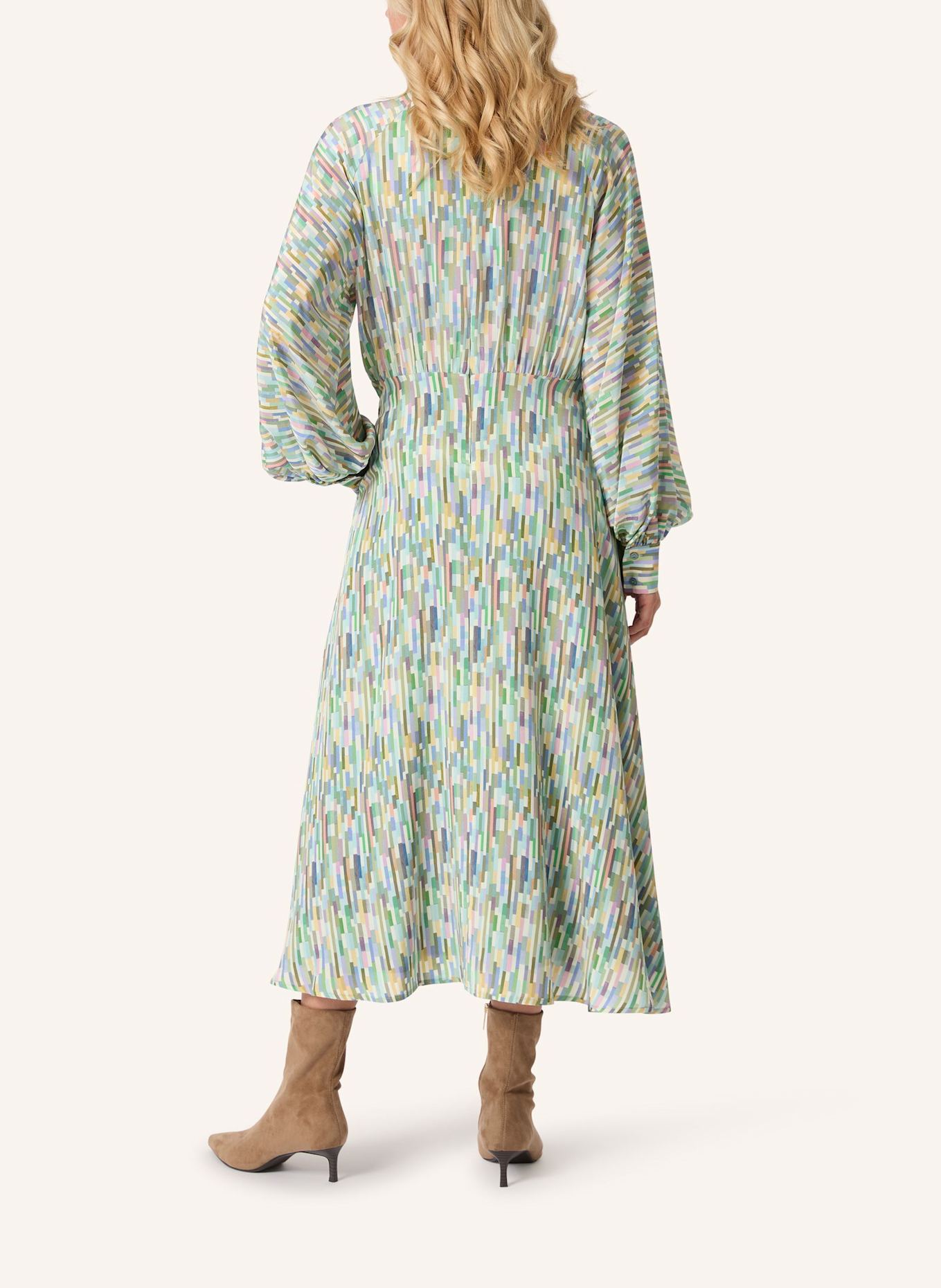 Malej Kleid: HELLBLAU/ MINT/ ECRU