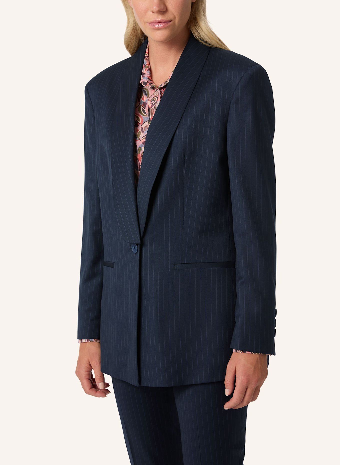 Malej Blazer: DUNKELBLAU/ DUNKELLILA