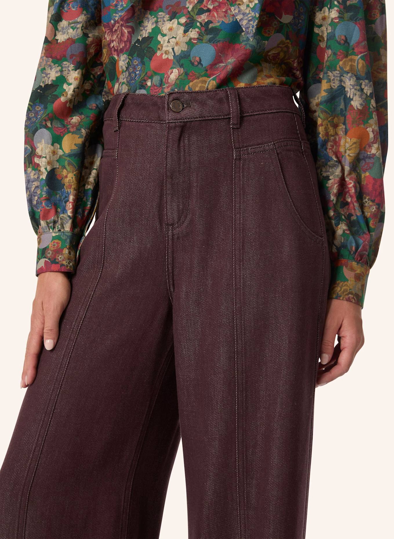 Malej Hose: DUNKELROT