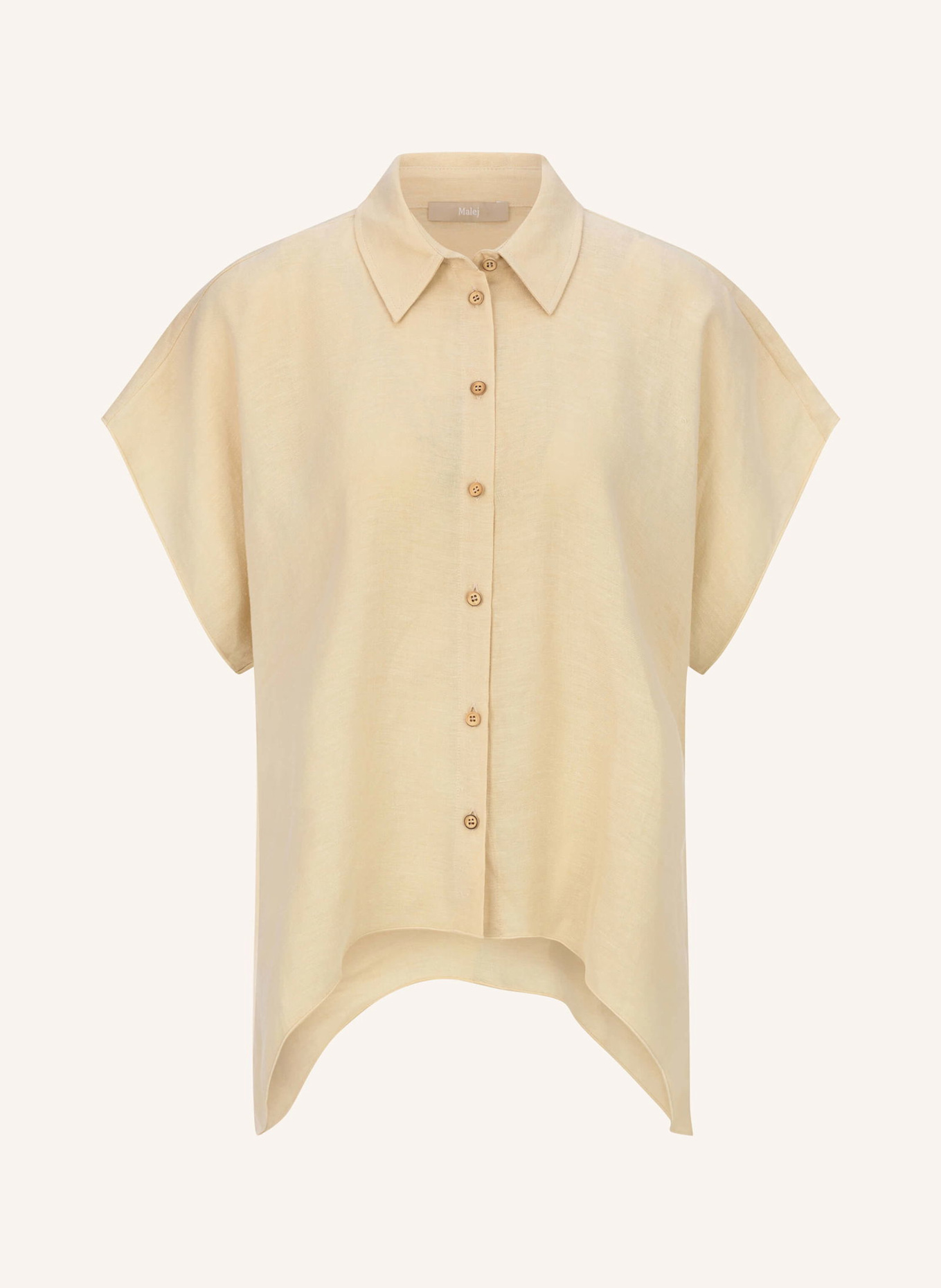 Malej Hanfbluse GOLGI: HELLGELB