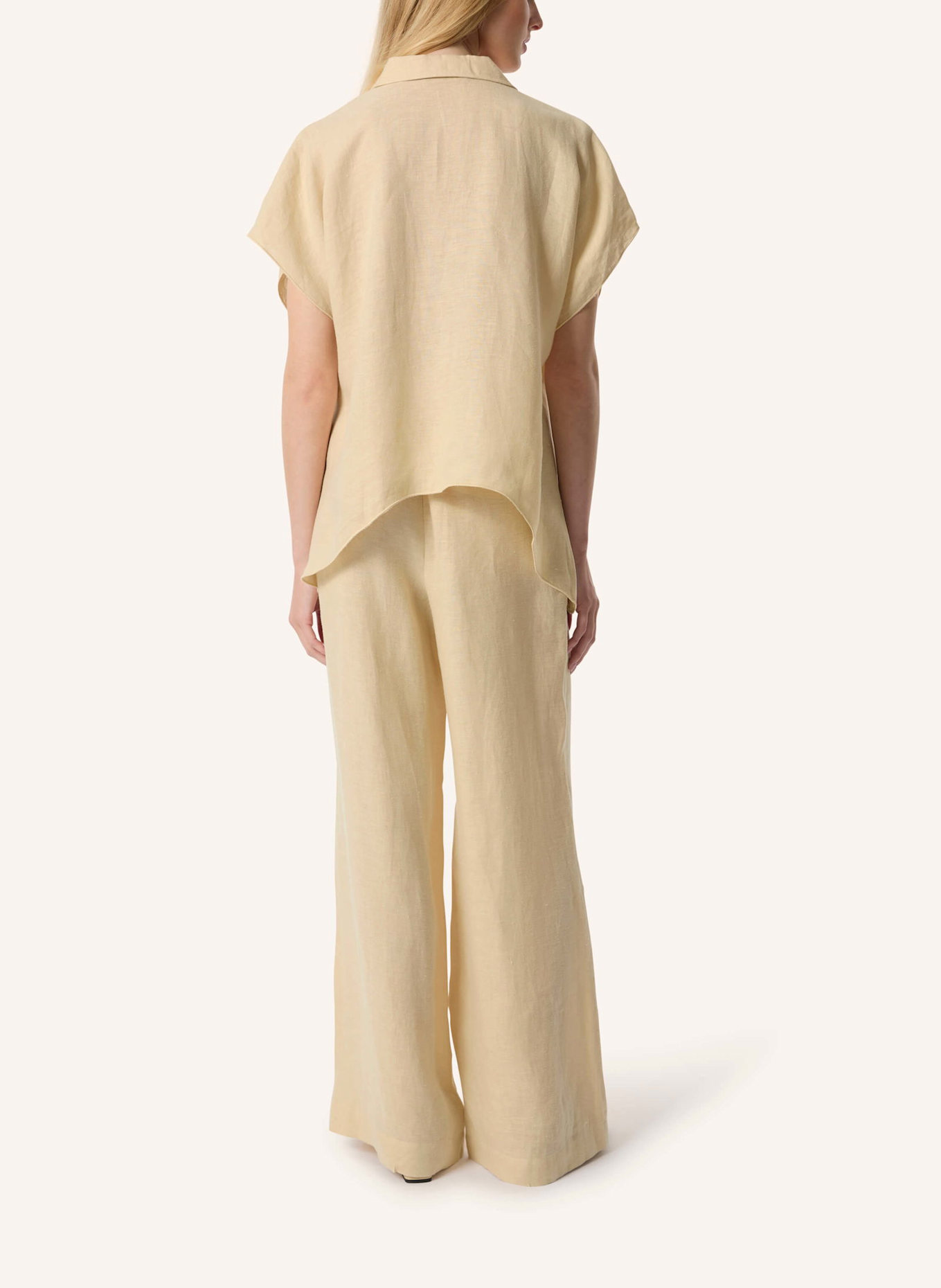 Malej Hanfbluse GOLGI: HELLGELB