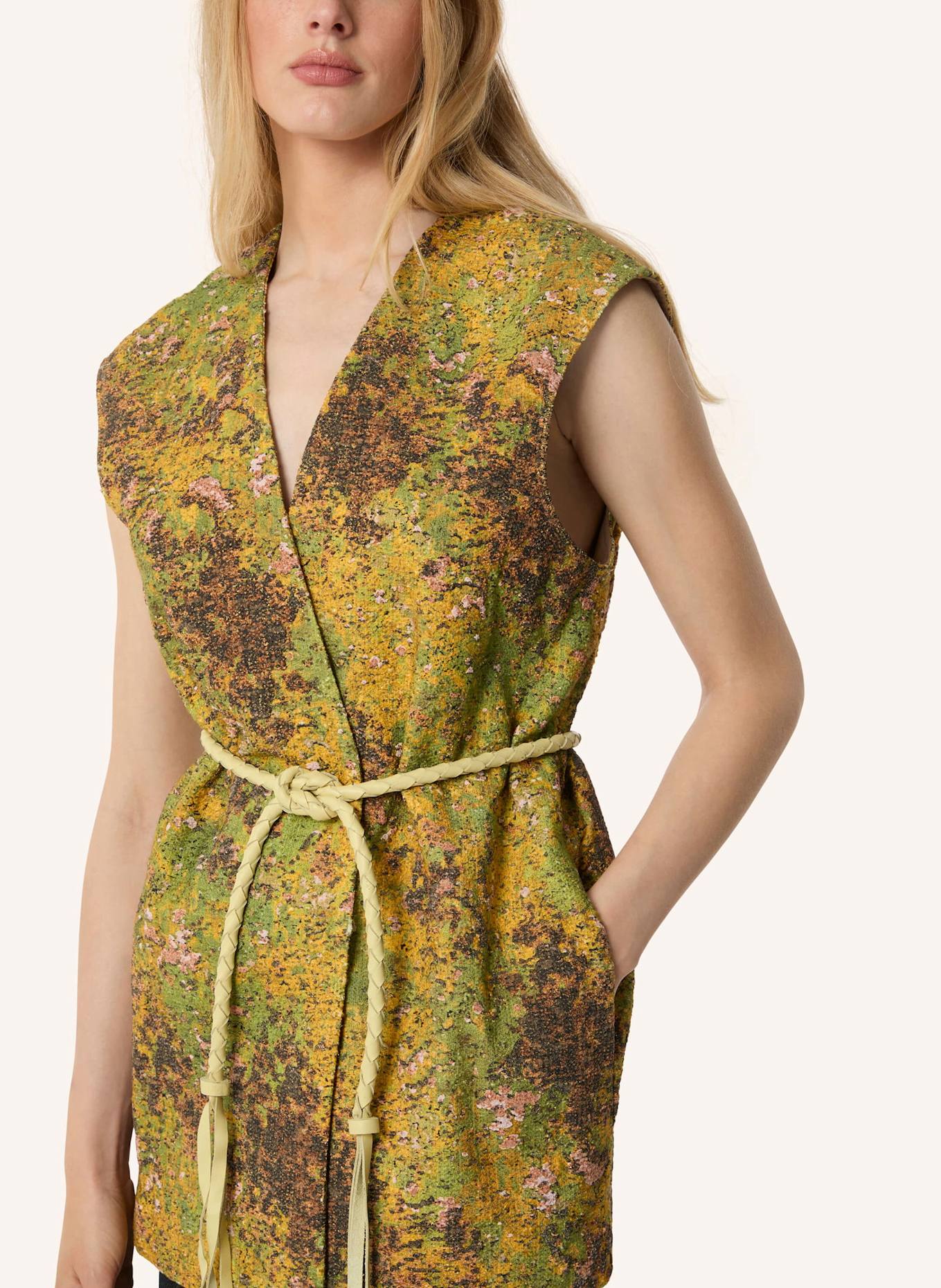 Malej Baumwollweste ROME: CREME