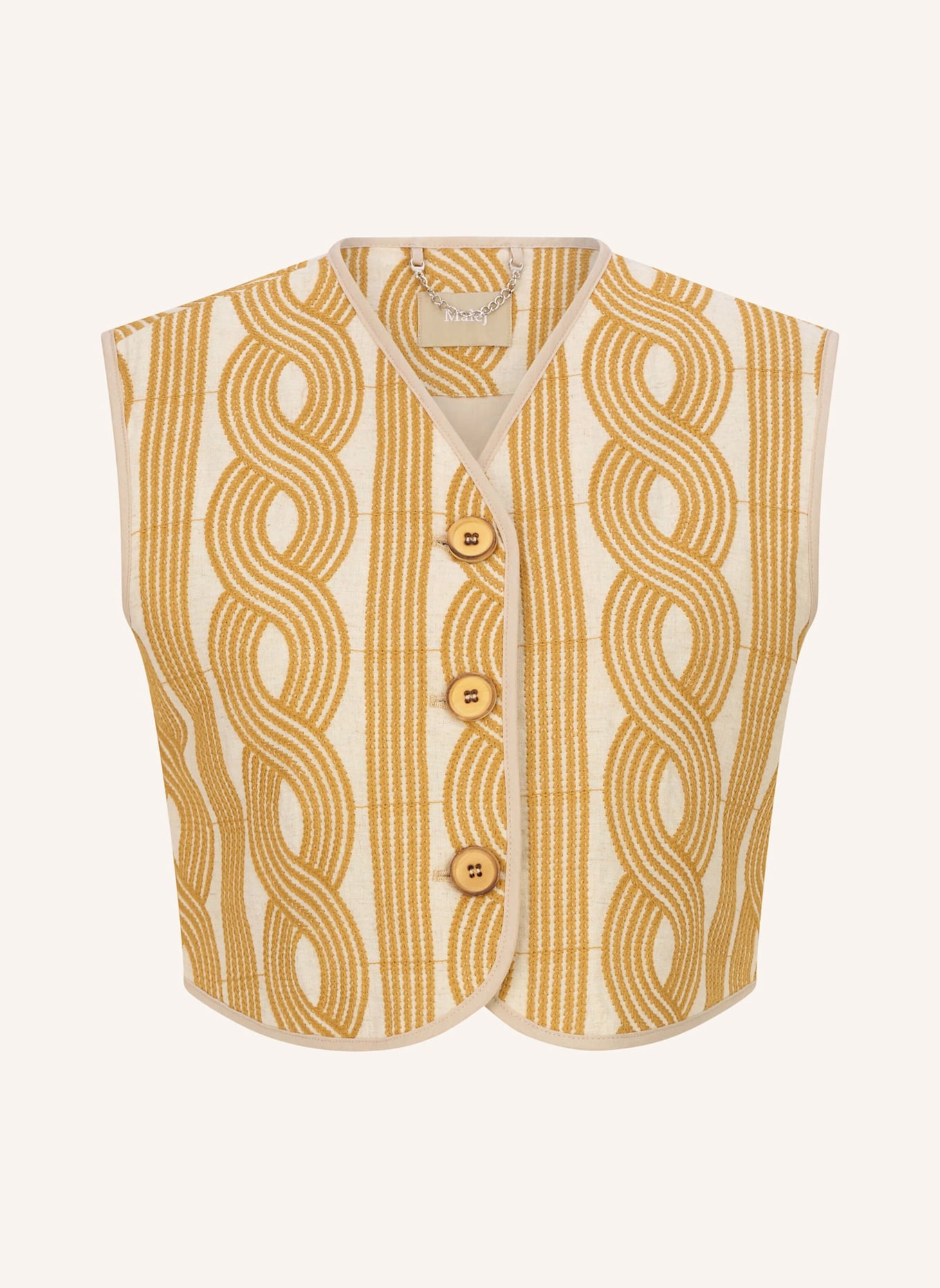 Malej Weste BARI: BEIGE