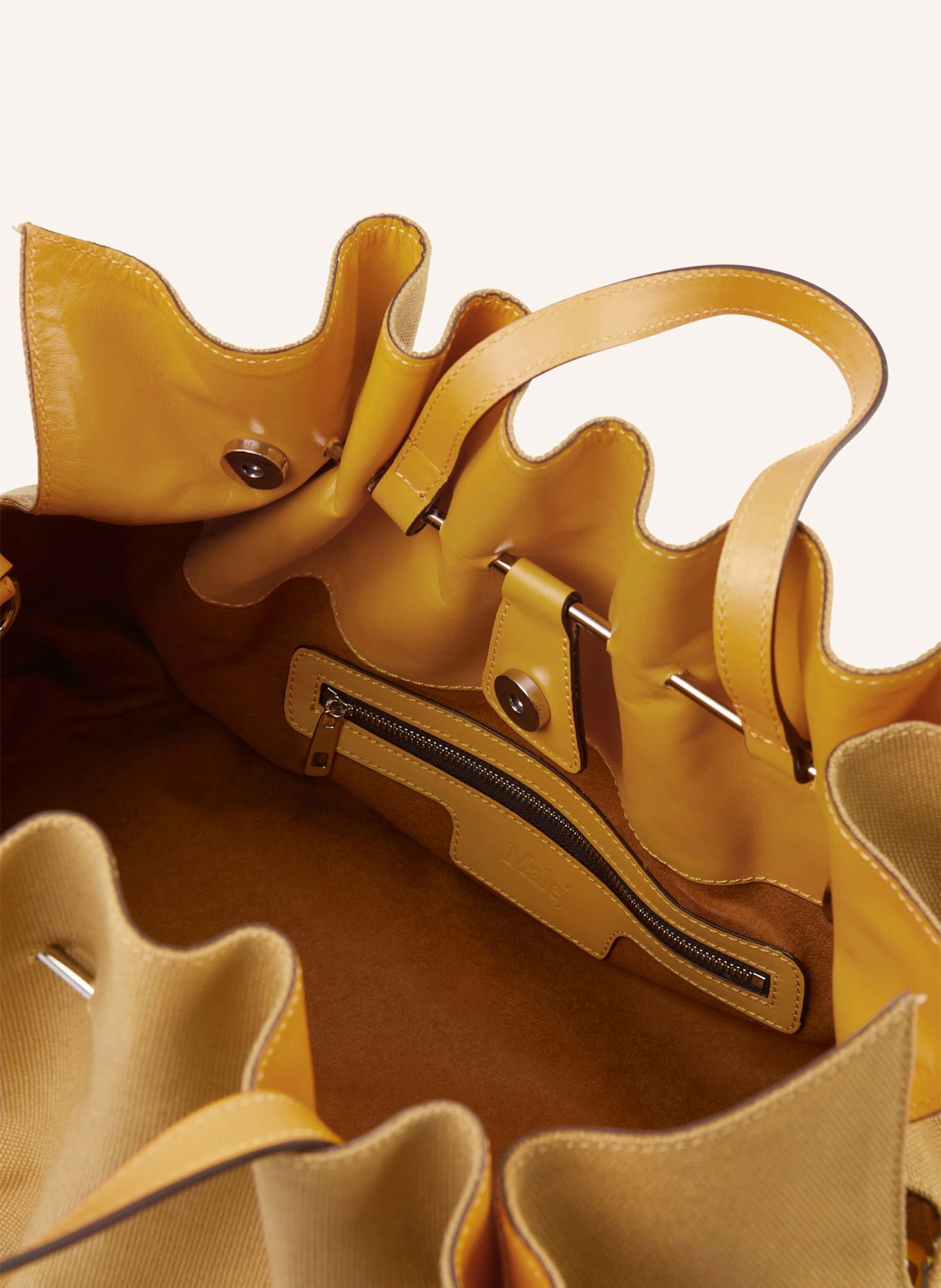 Malej Baumwolltasche GIJON: BEIGE