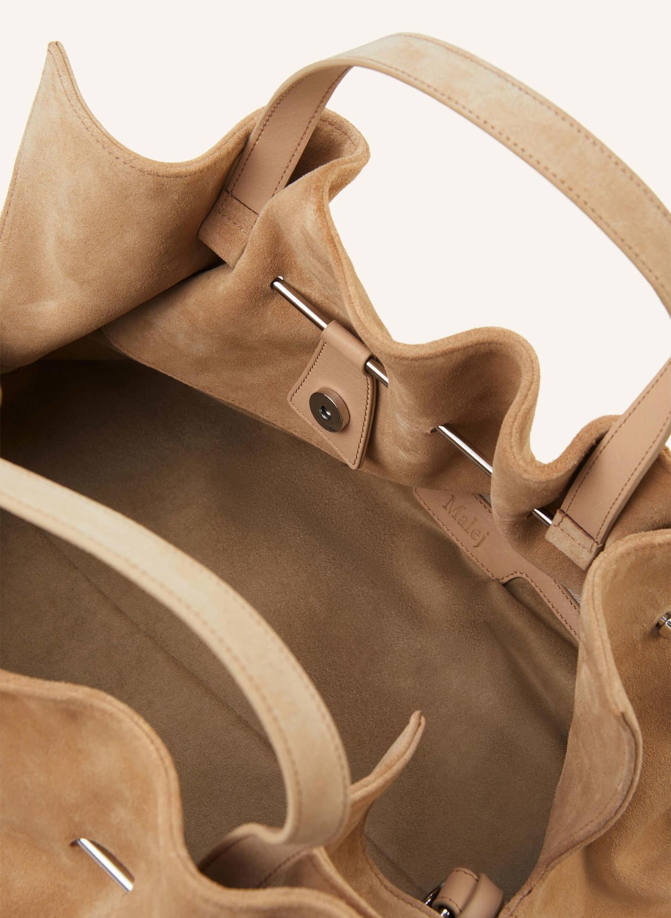 Malej Ledertasche VALENCIA: BEIGE