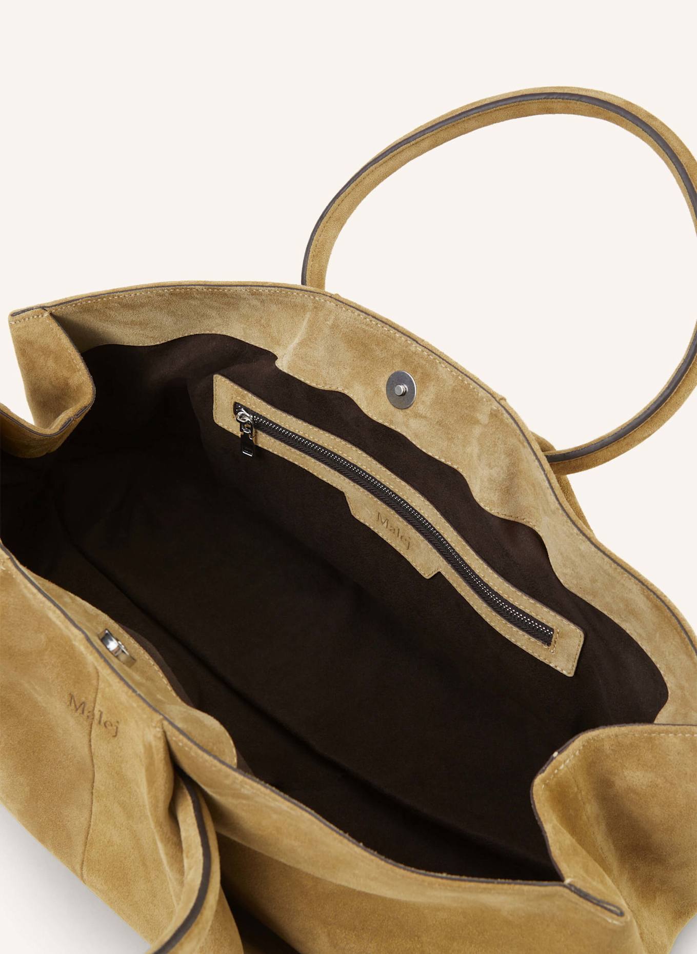 Malej Ledertasche SEVILLA: BEIGE