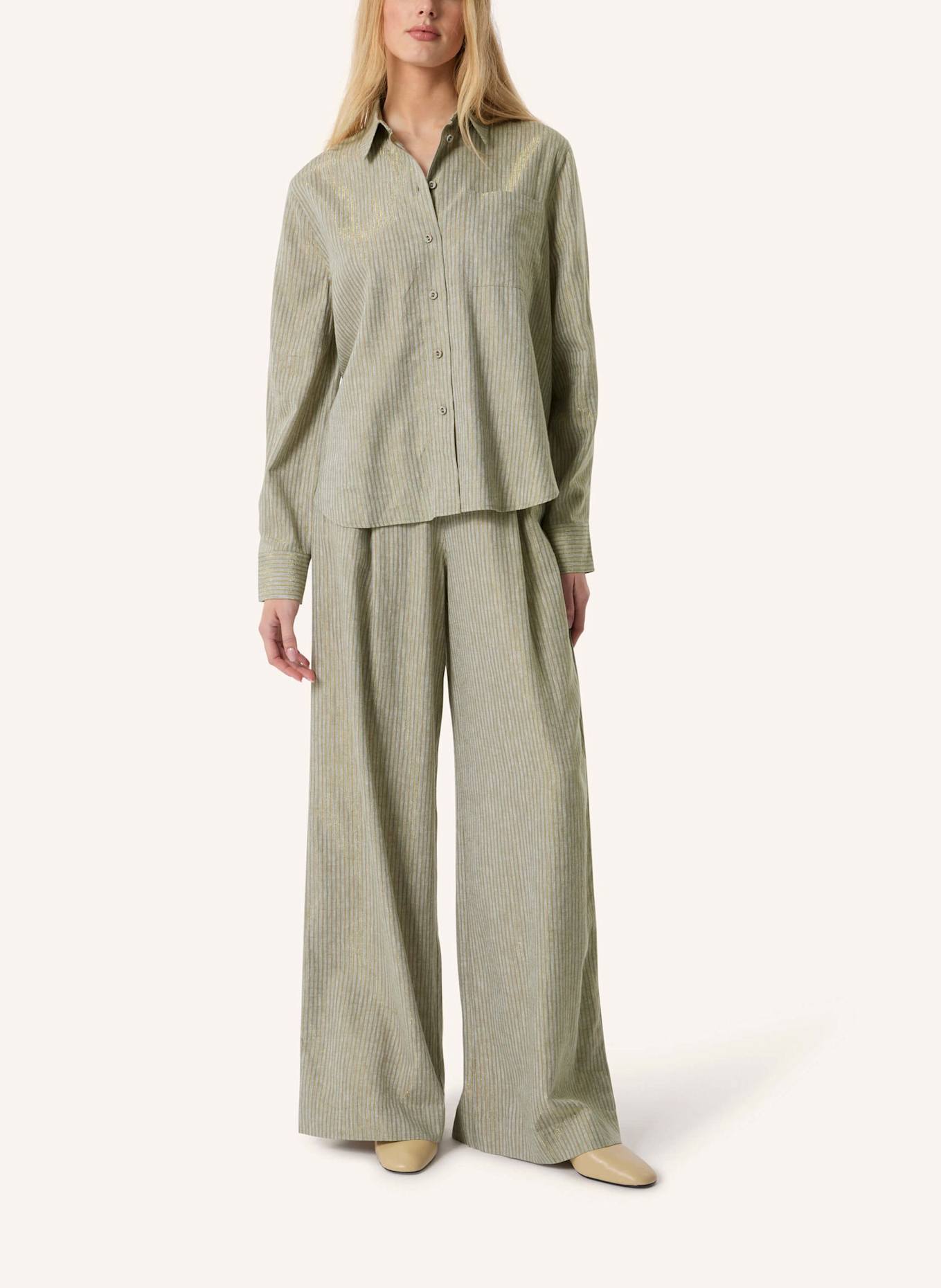 Malej Bluse LATINA: HELLGRÜN