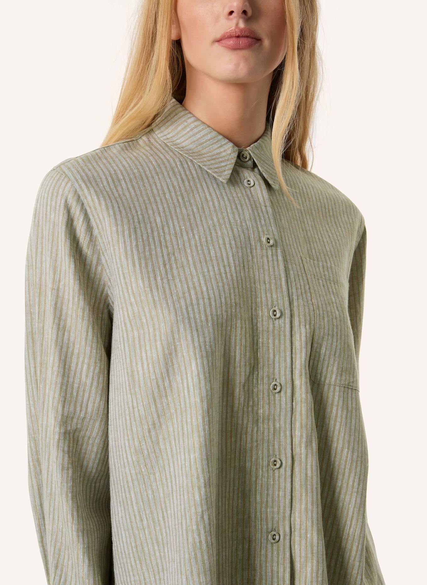 Malej Bluse LATINA: HELLGRÜN