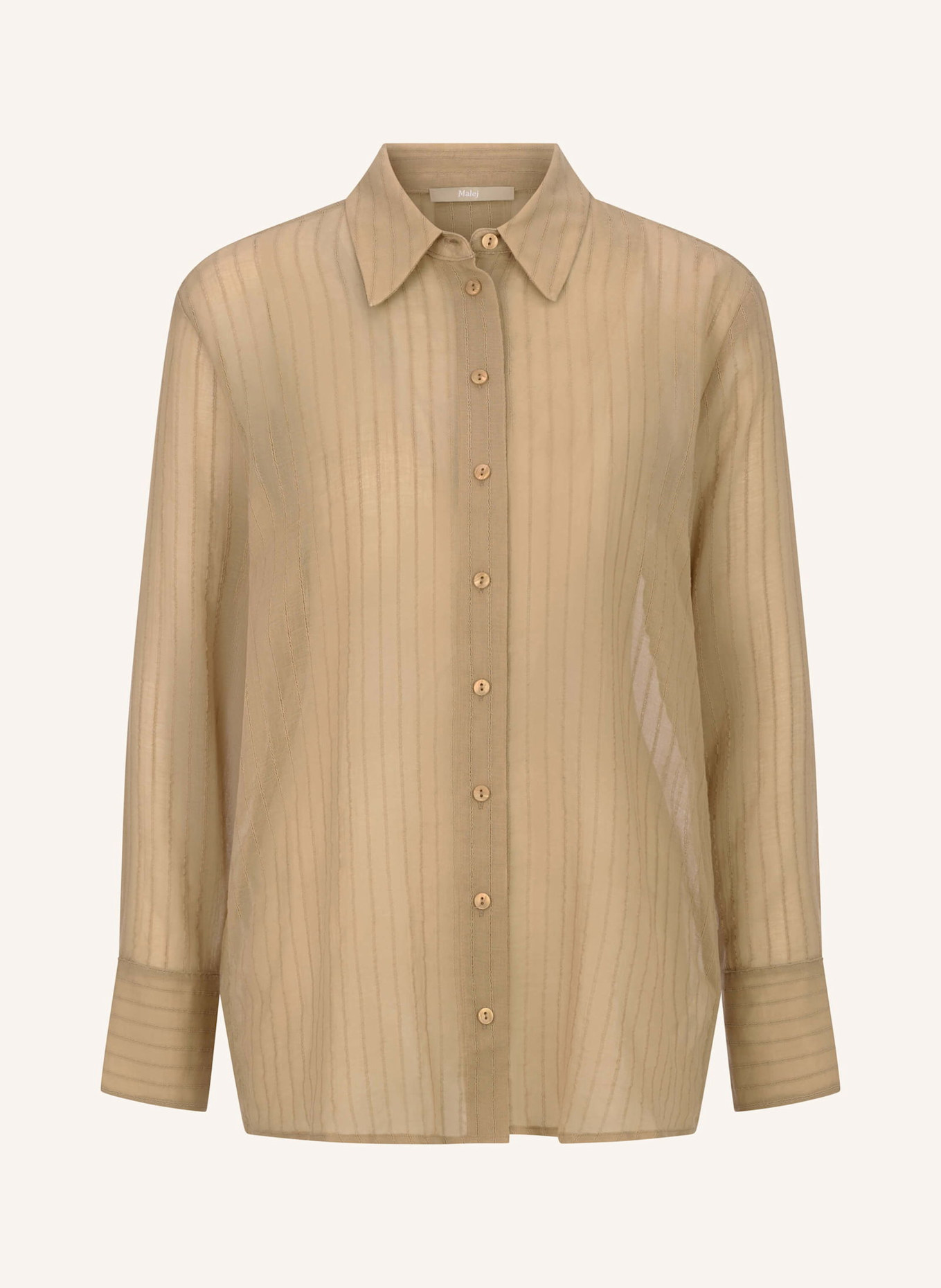 Malej Baumwollbluse TRAPANI: BEIGE