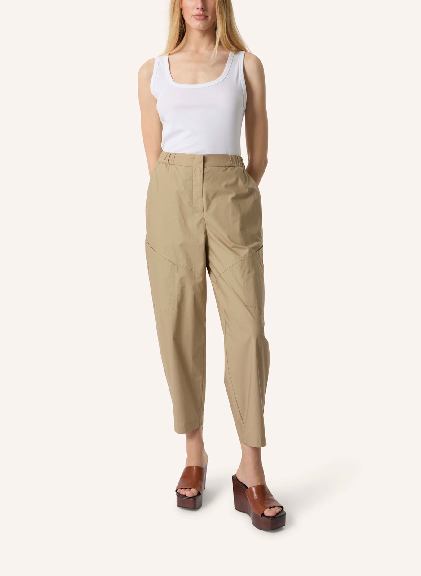 Malej Baumwollhose FANO: BEIGE